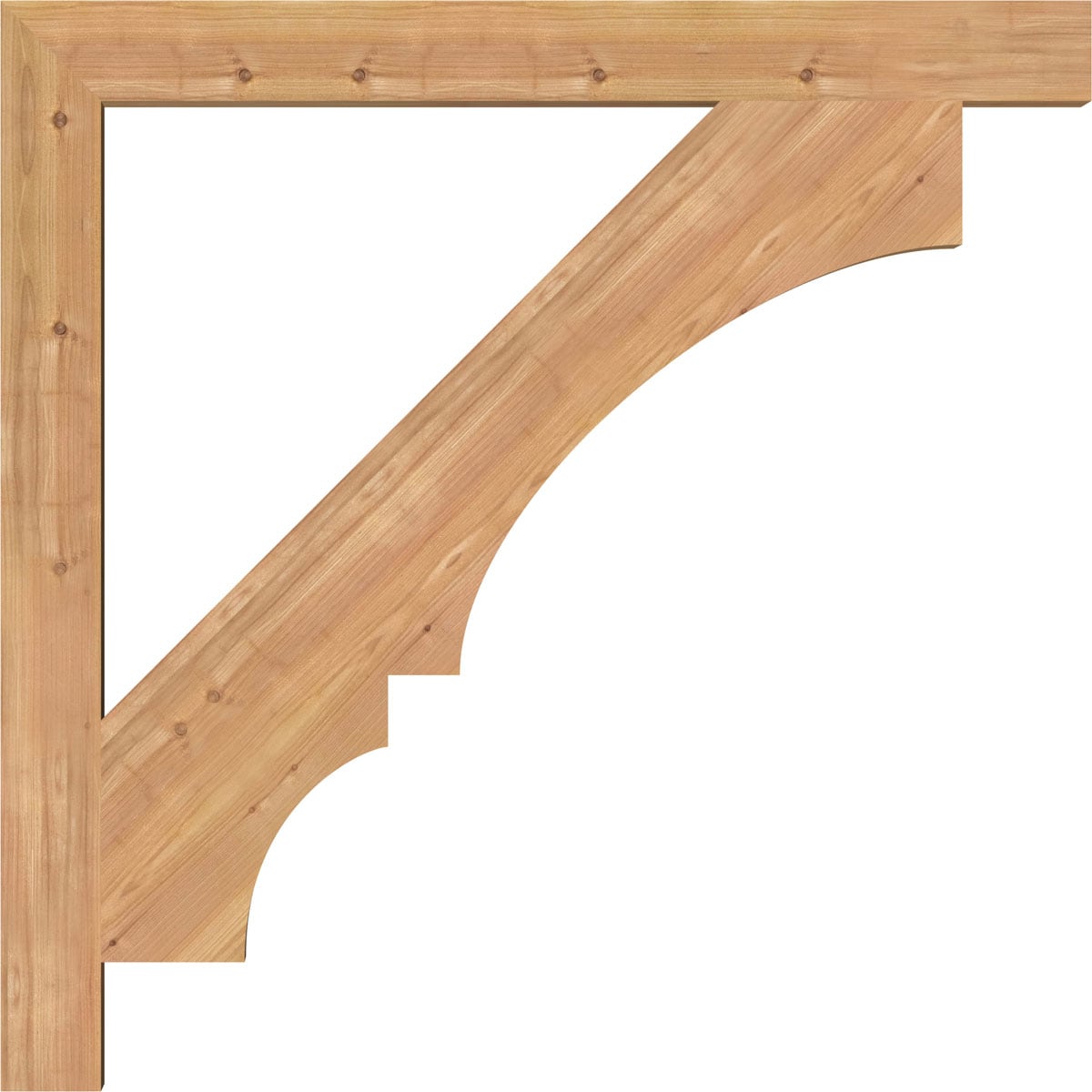 Ekena Millwork BKT04X38X38BOA05SWR Exterior-Brackets-Braces - View #3