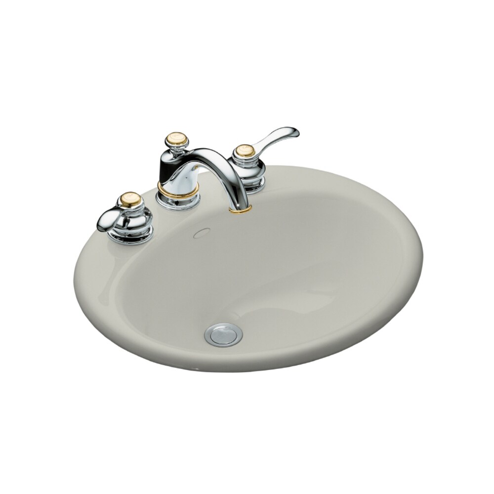 kohler ice grey bathroom sink