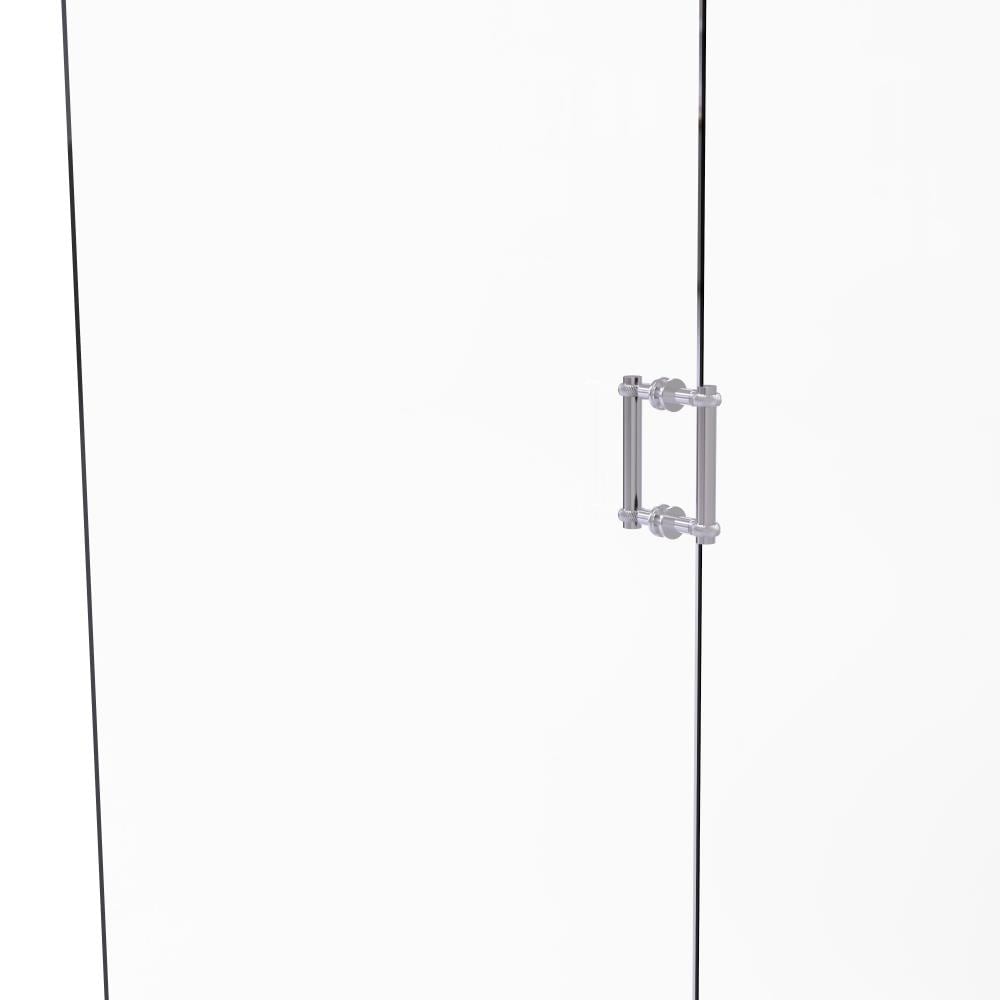Allied Brass 404T-6BB-SCH Satin chrome 6-Inches Hinged shower door Handle