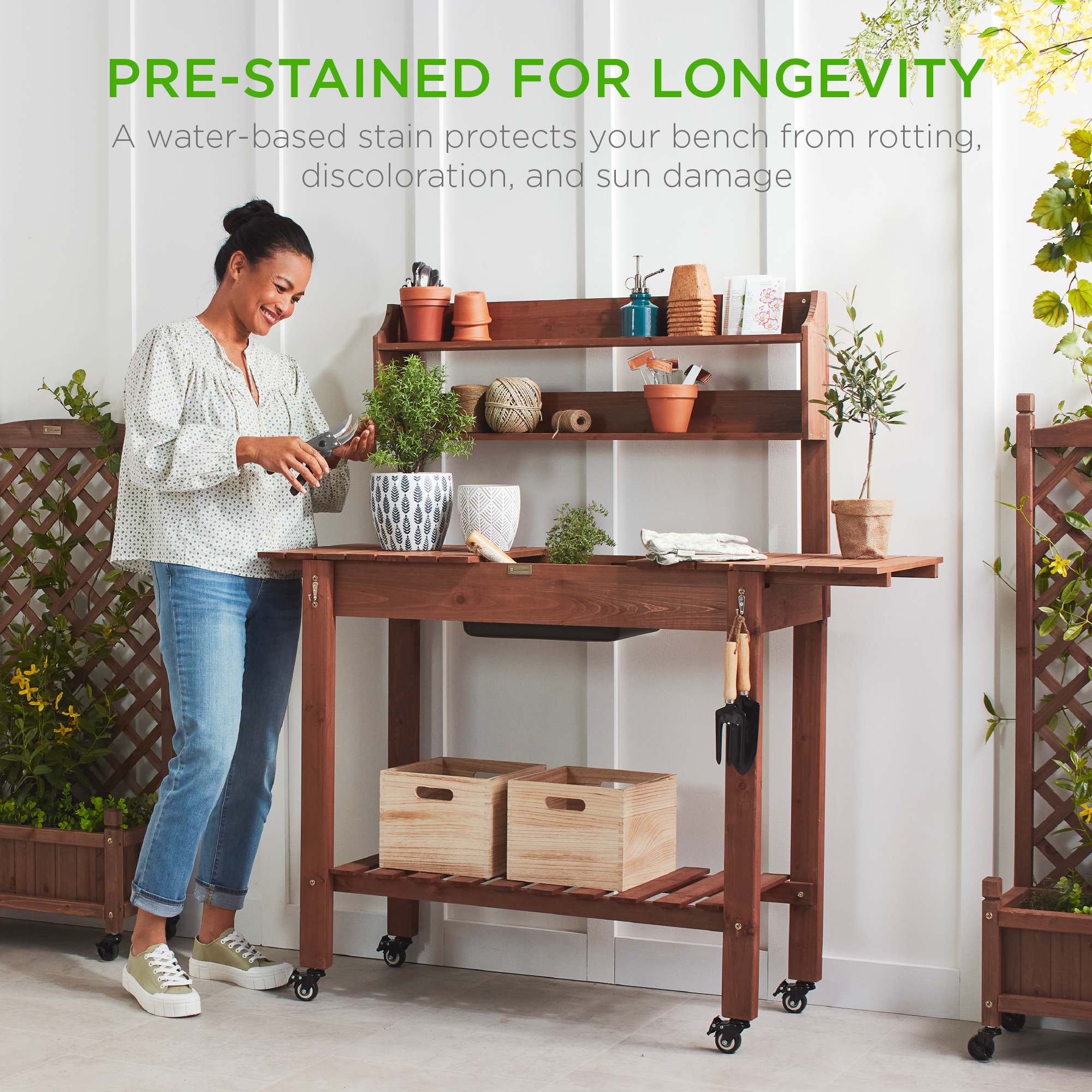 Best Choice Products SKY6102 Potting-Benches - View #6