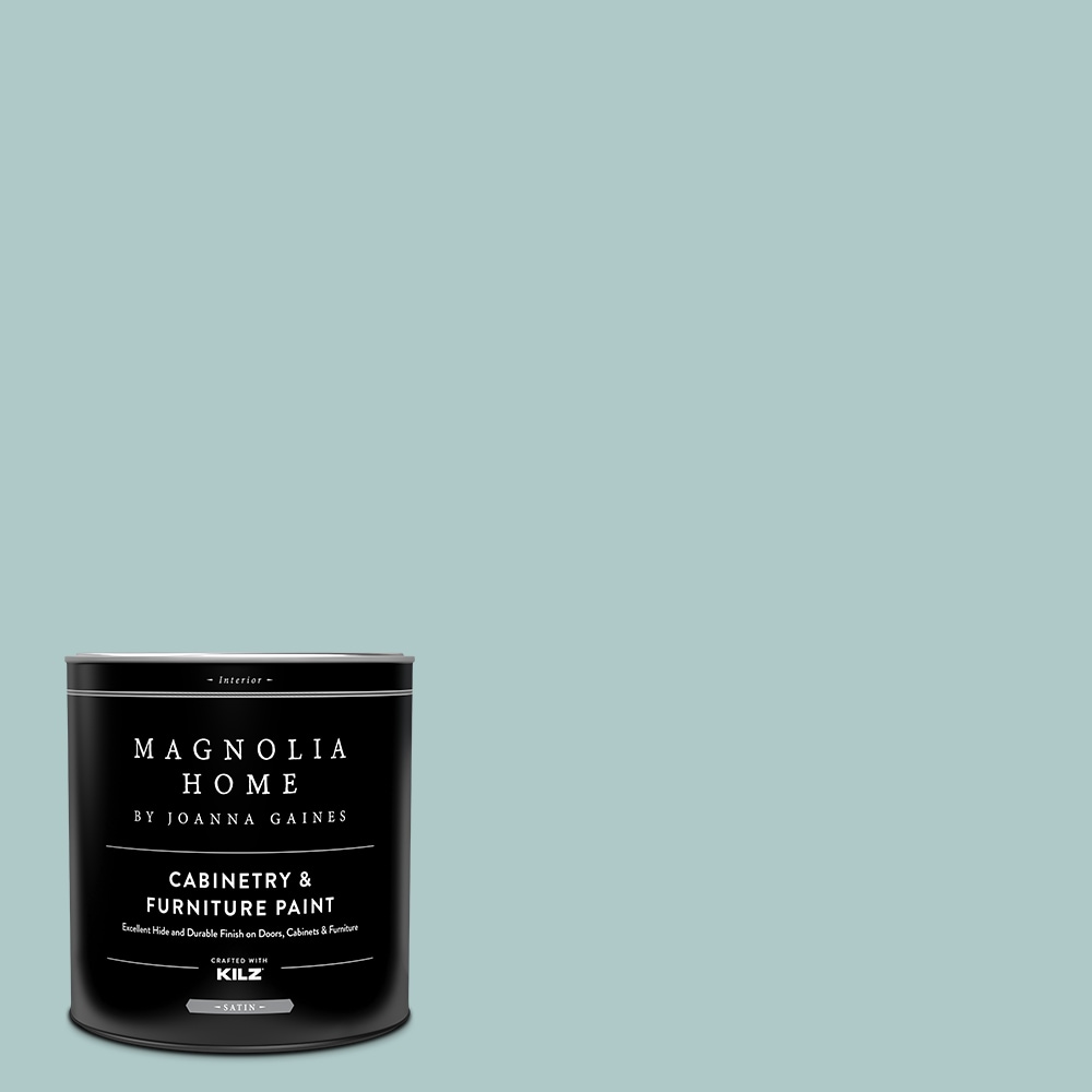 Magnolia Home MAG110-4141122  by Joanna Gaines Satin It Is Well MAG110 Tintable Cabinet Furniture Paint Enamel ( 1-quart )