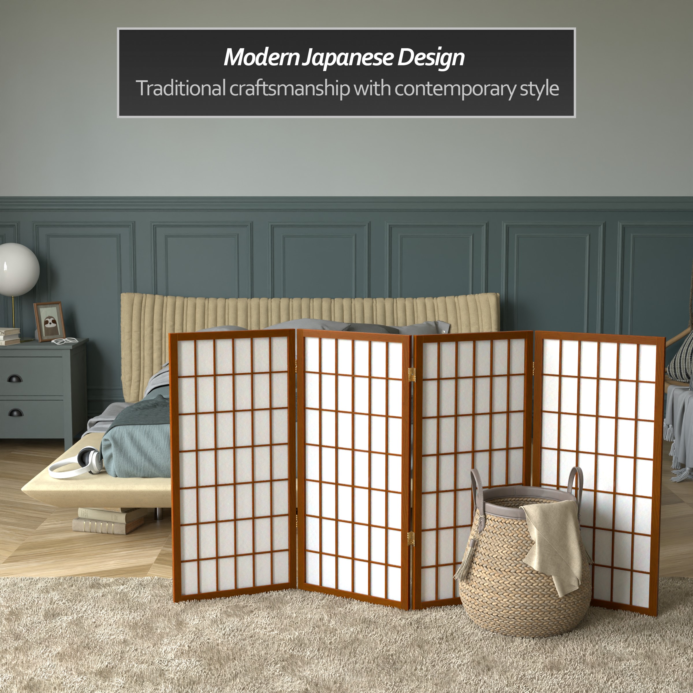 Red Lantern WP36-WAL-4P Indoor-Privacy-Screens - View #3