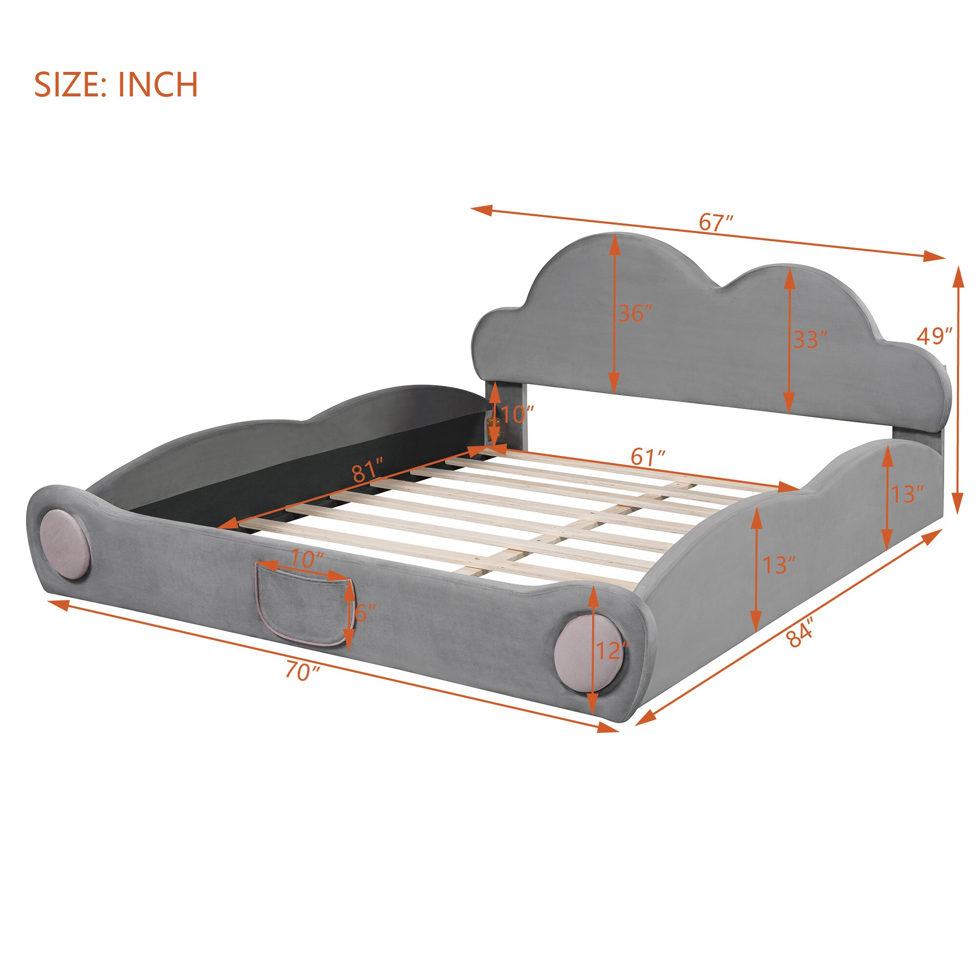 ModernLuxe L3P-SF000180AAE beds - View #4
