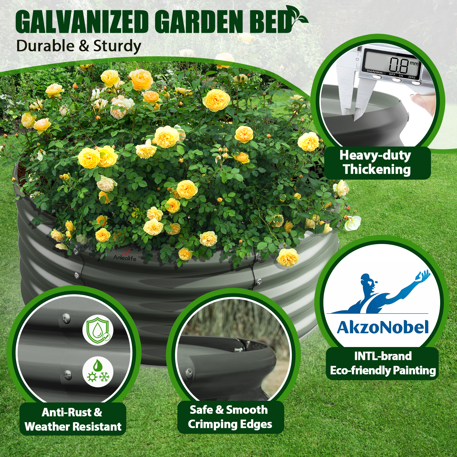 Damerin RBSZYYX-05 Raised-Garden-Beds - View #11
