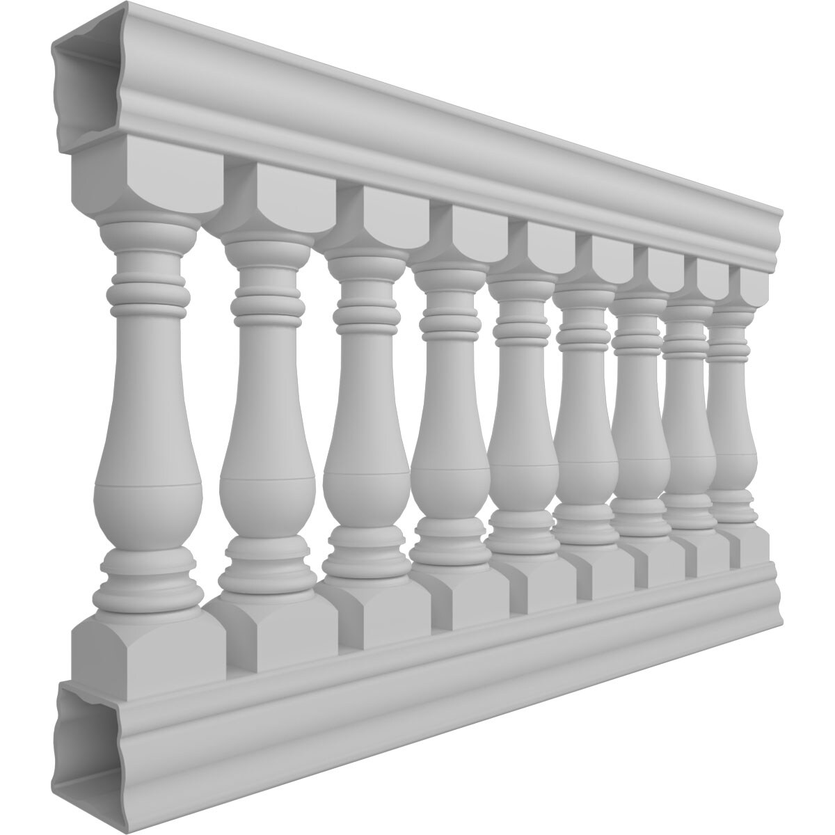 Ekena Millwork BALK38X060BRG railings - View #3
