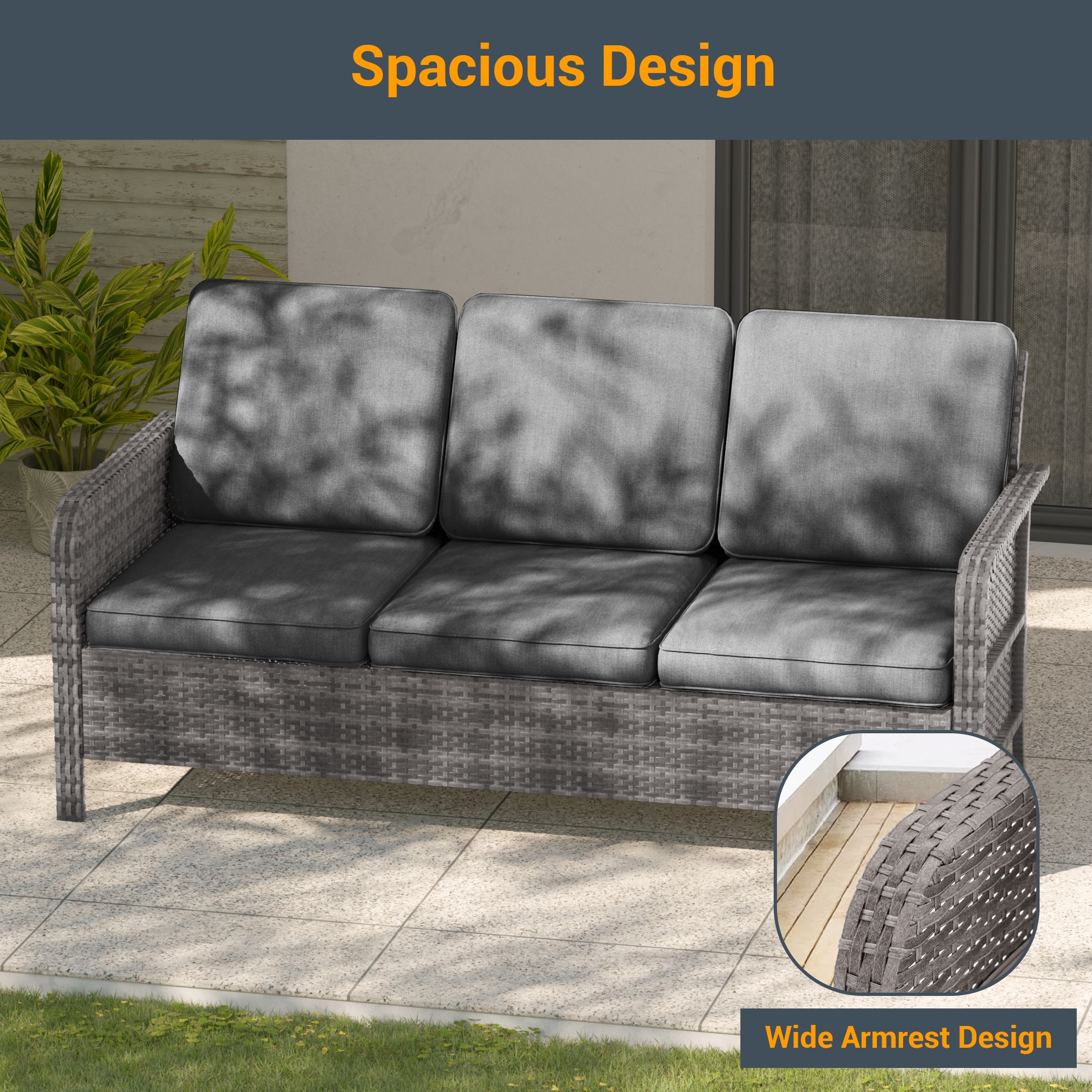 ACEGOSES LW-115BGY-T1 Patio-Conversation-Sets - View #4