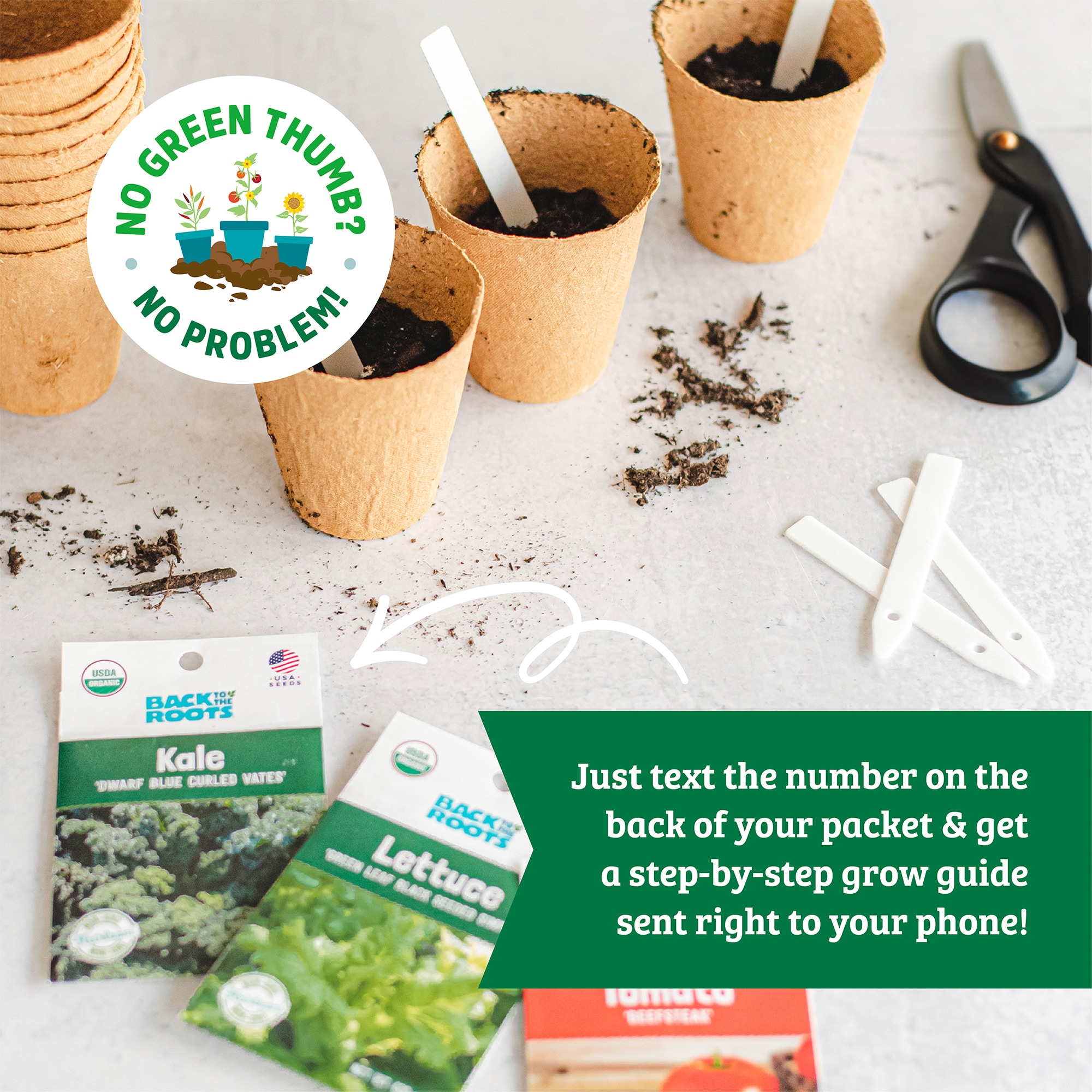 Back to the Roots 50061 Vegetable-Herb-Seeds - View #4