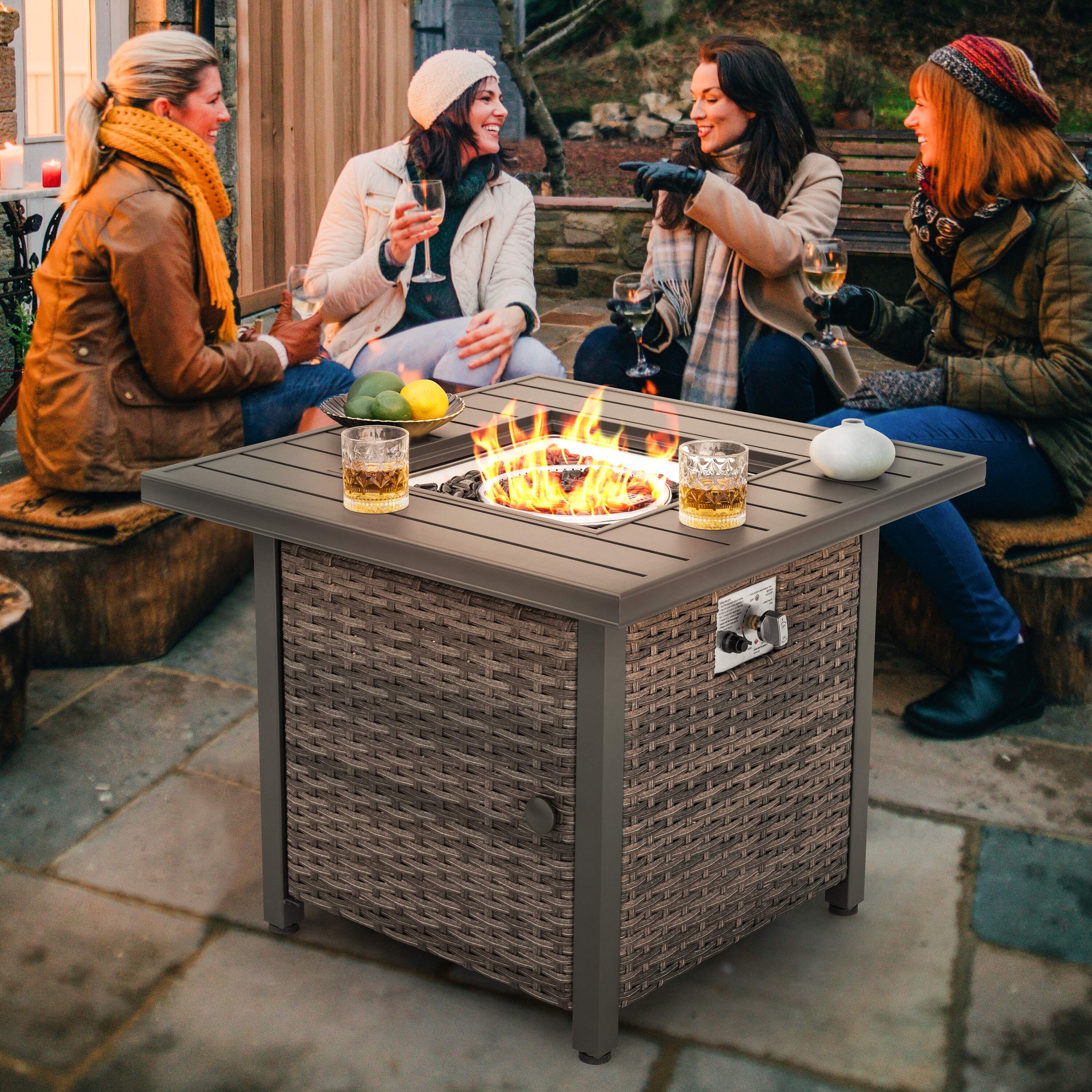Nuu Garden AF018 Outdoor-Gas-Firepits - View #2