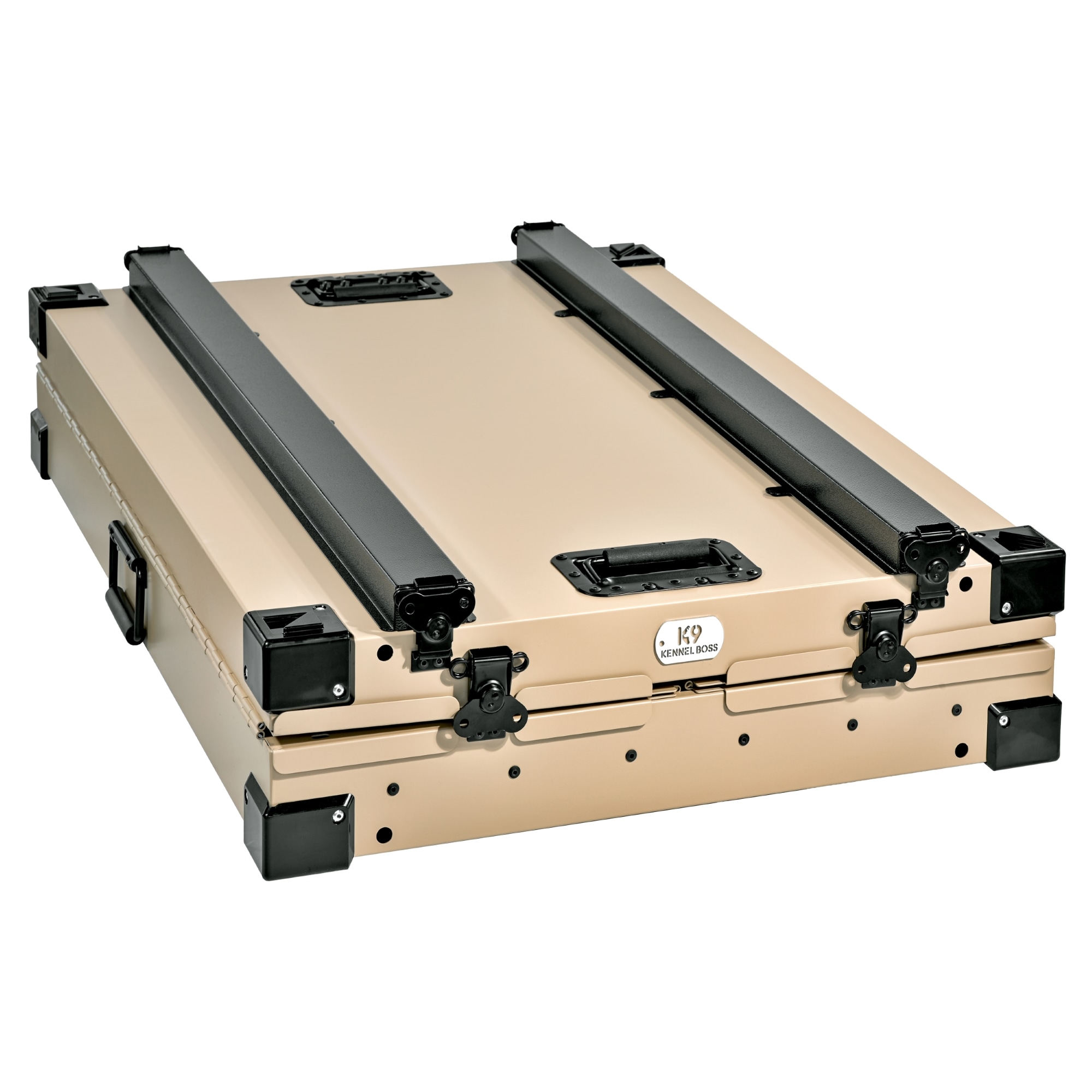 Large Beige Heavy Duty Collapsible Airline Approved Dog Crate