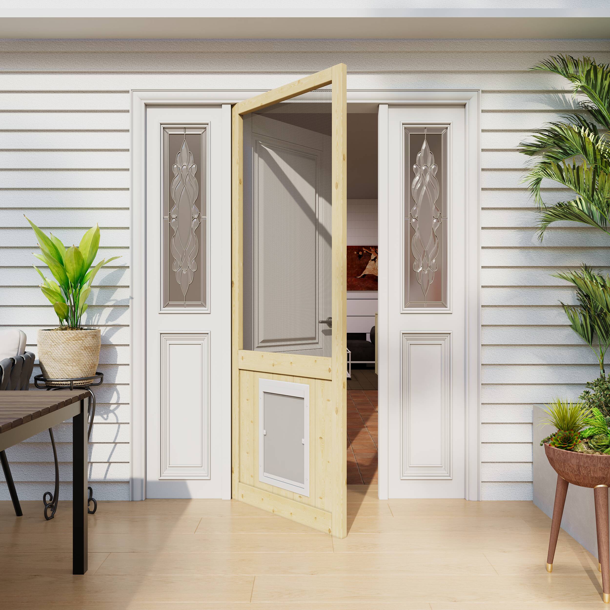 JUJUBON EX-SDPN-DW-30 Screen-Doors - View #6
