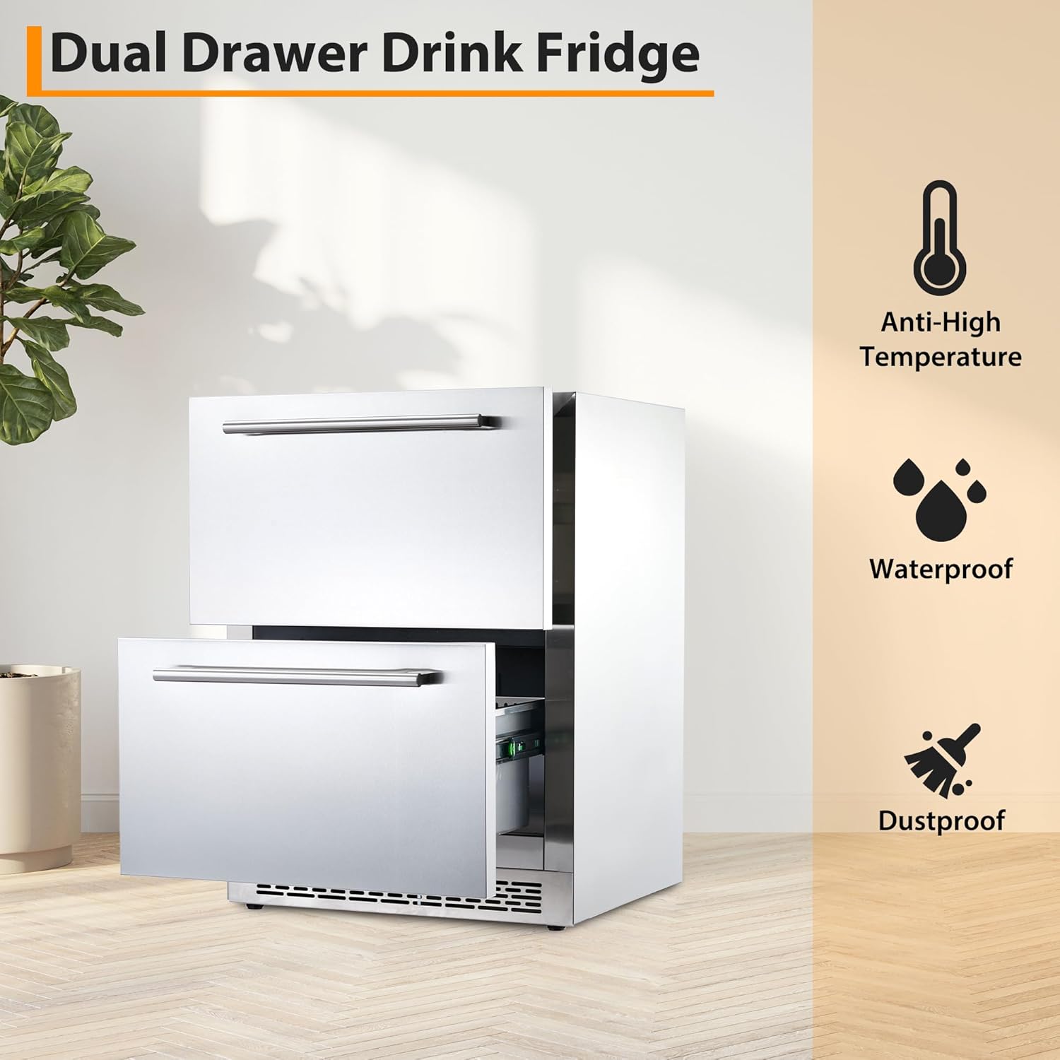 Qeetex FRI-PHO110ZWL0I Beverage-Dispensers - View #5