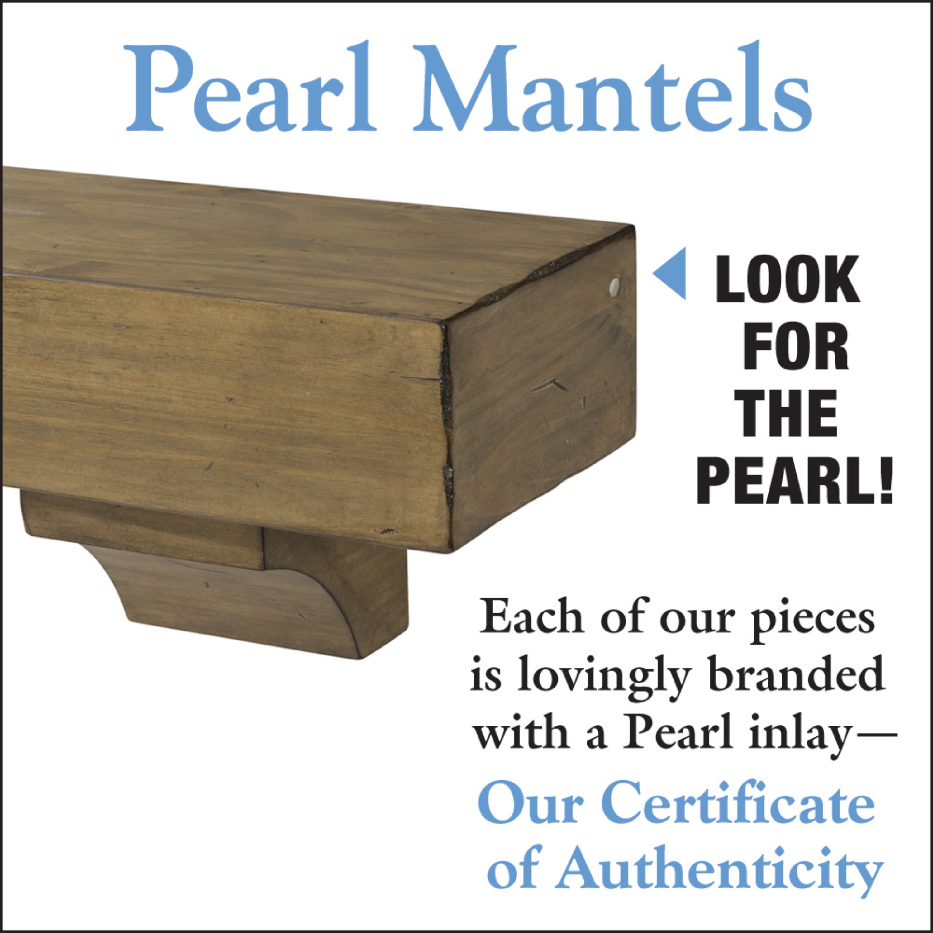 Pearl Mantels SSUP6041210L Mantel-Shelves - View #5