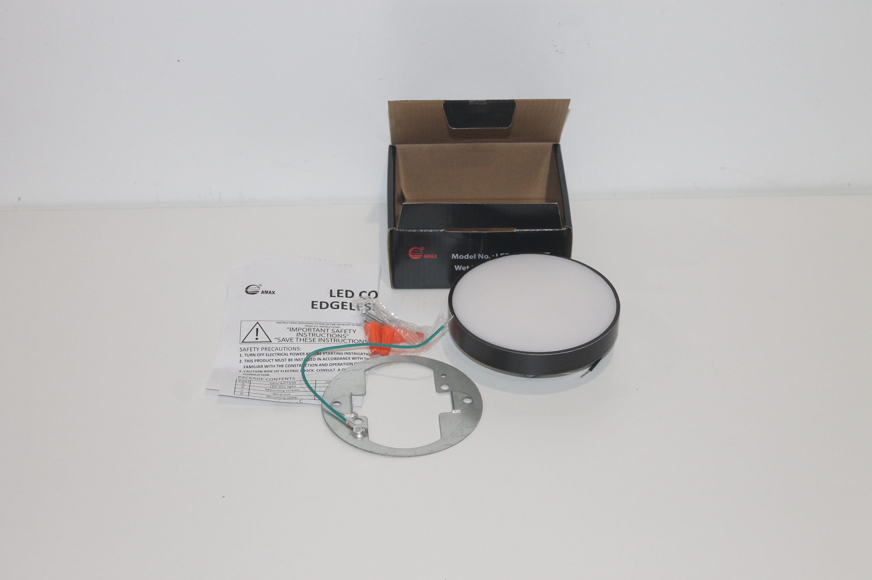 Amax Lighting LED-CP9DL-WT flushmounts - View #3