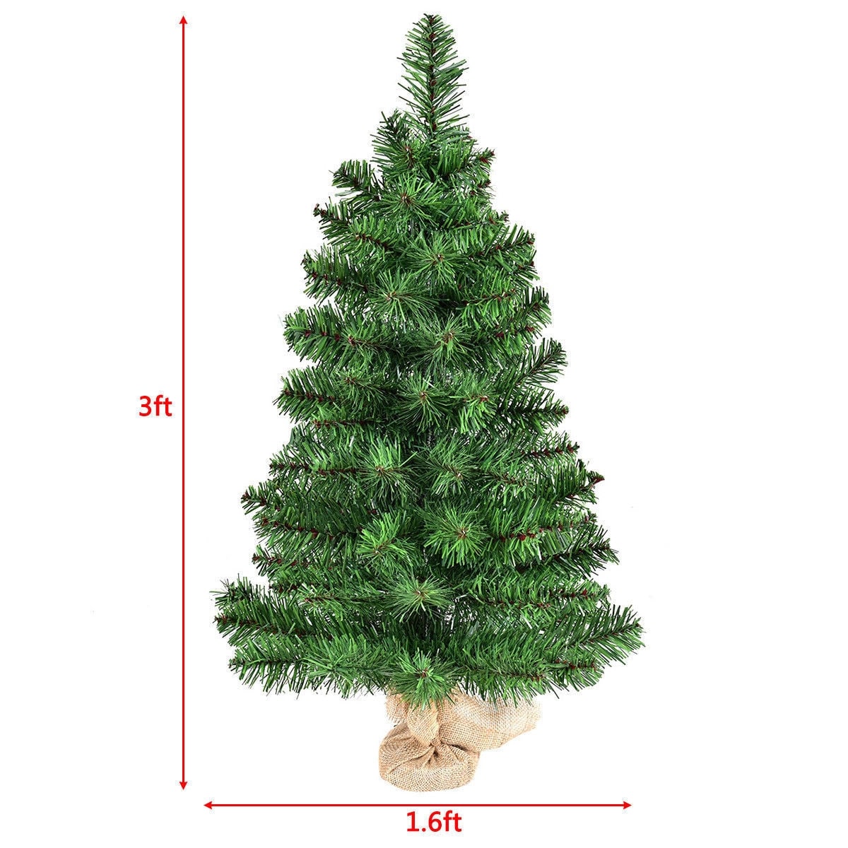 WELLFOR CM-HWY-22643 Artificial-Christmas-Trees - View #5