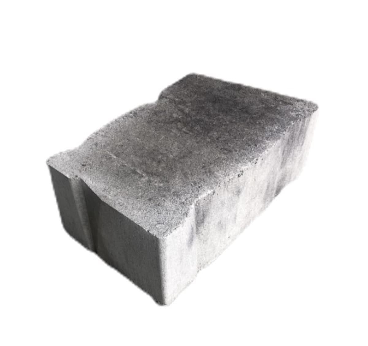 5-in H x 13-in L x 7.625-in D Gray/Charcoal Concrete Retaining Wall ...