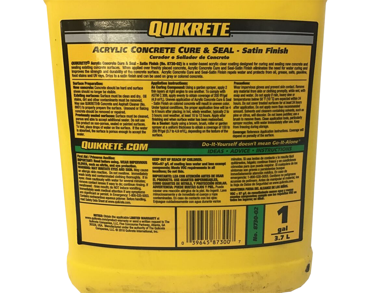 QUIKRETE 873002 Concrete-Stains - View #2