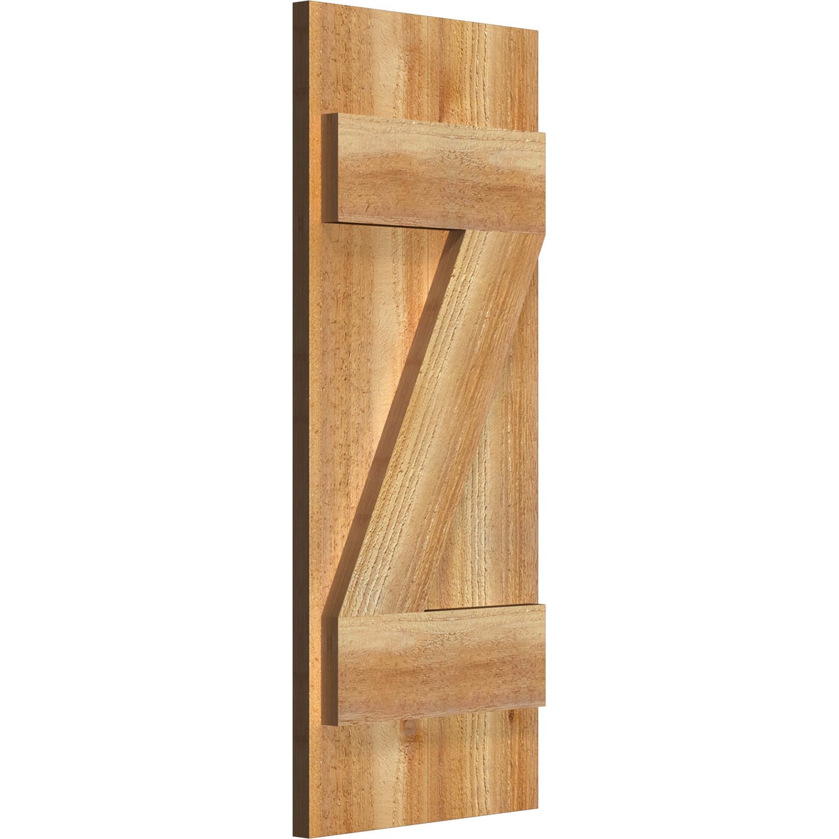 Ekena Millwork RBJ06Z11X026RWR Exterior-Shutters - View #2
