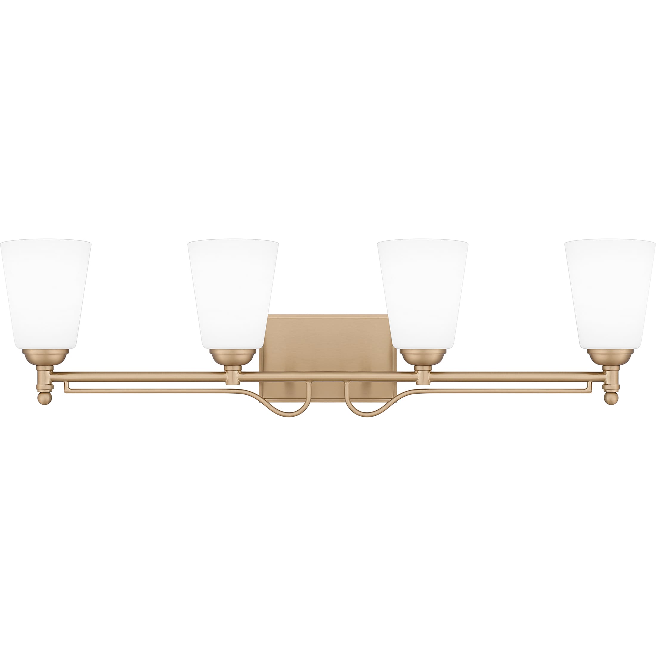 Quoizel ESR8632BGD Esther 32-in 4 -Light Gold Traditional Vanity light