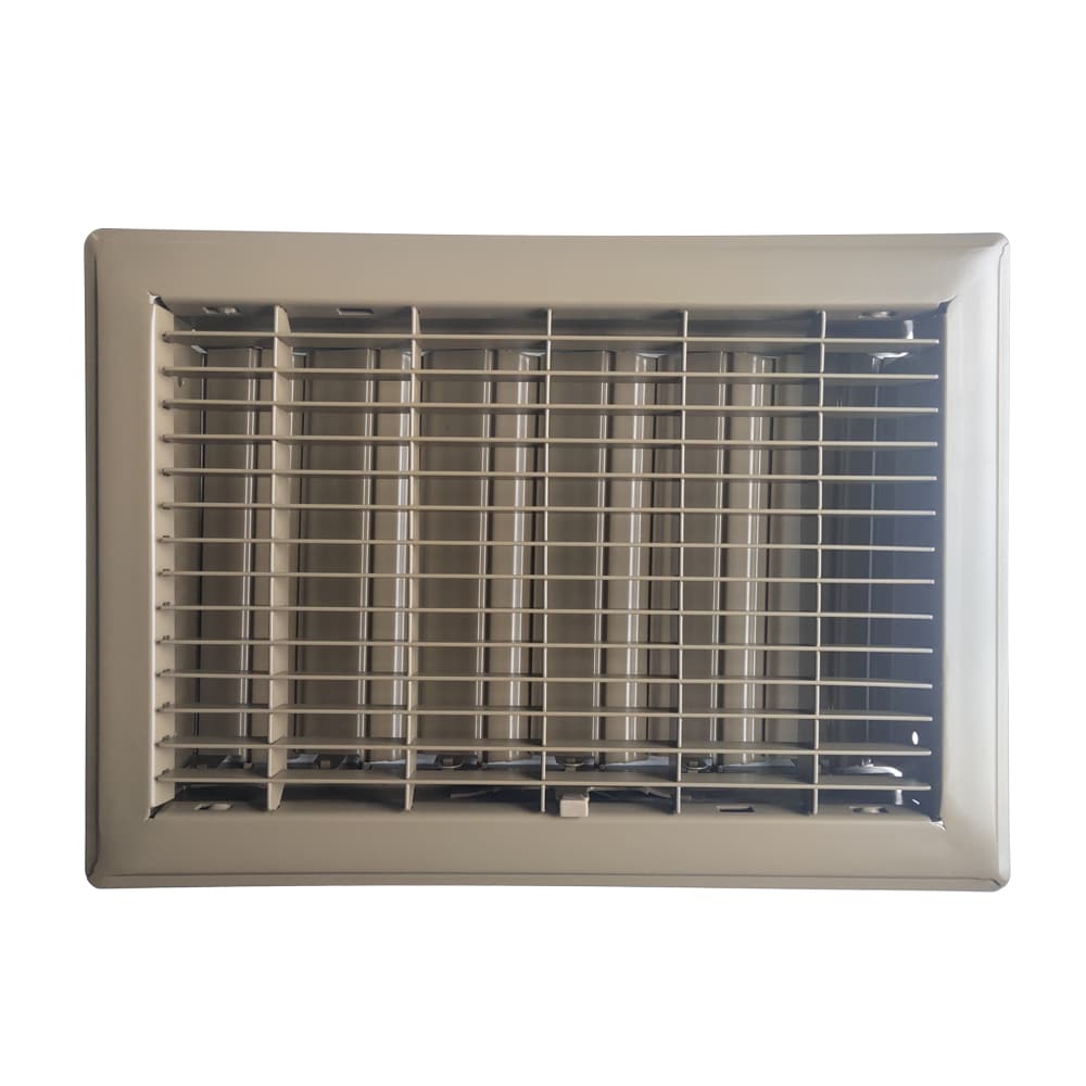 RELIABILT 4120812BR 8-in x 12-in Steel Brown Floor Register