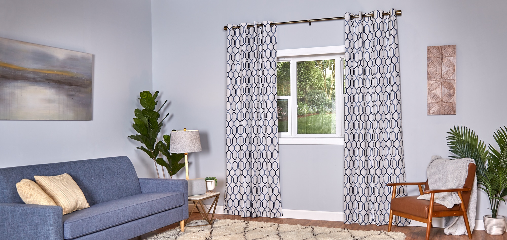 allen + roth X755  .55695ZBG curtains - View #6