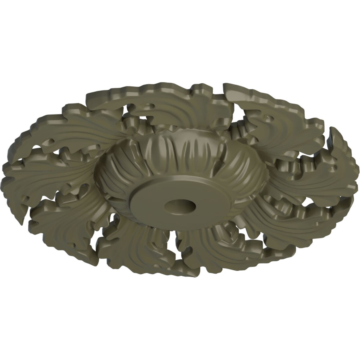 Ekena Millwork CM14NEPTF Ceiling-Medallions - View #2