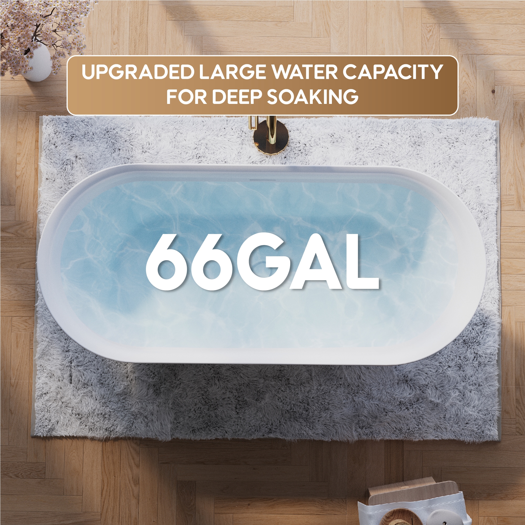 WELLFOR BCB1932GMG -WF bathtubs - View #14