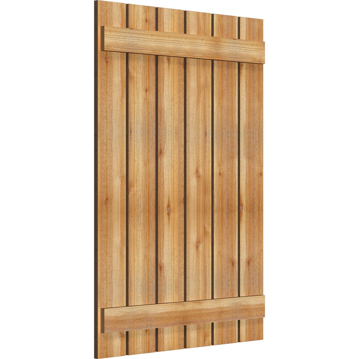 Ekena Millwork RBS06S35X049RWR Exterior-Shutters - View #2