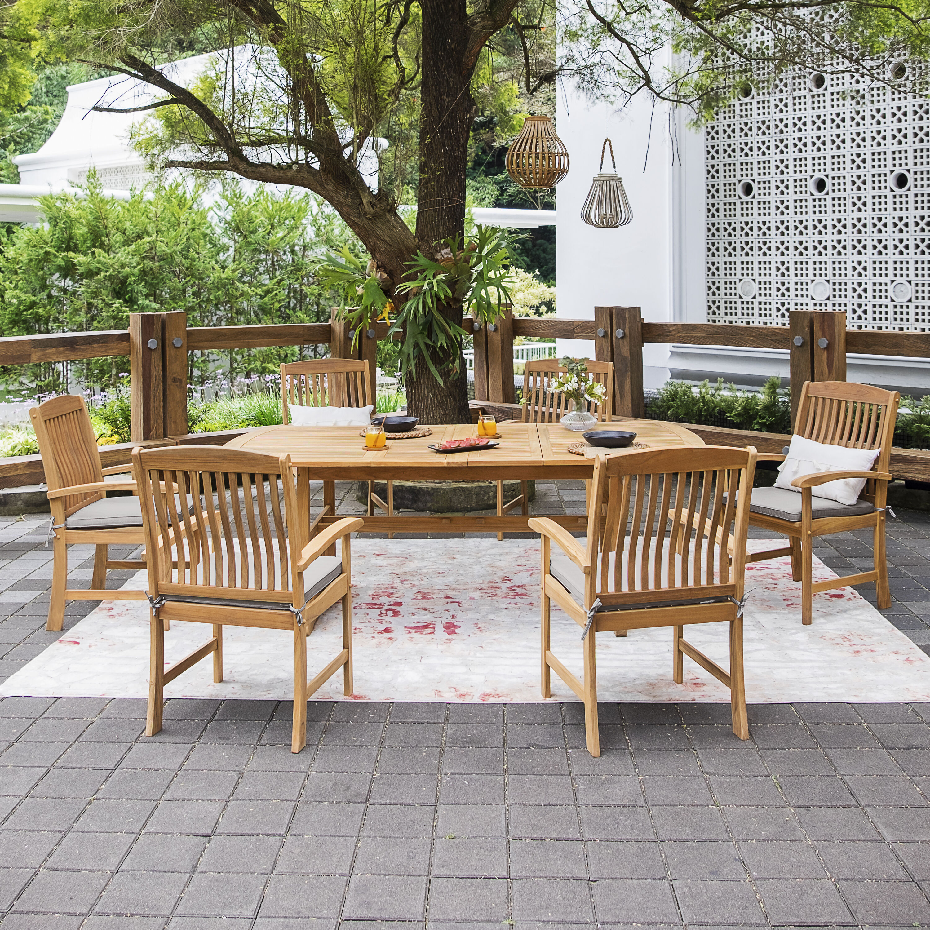 Cambridge Casual 610460-TW-XX-BG-XX Patio-Dining-Sets - View #11