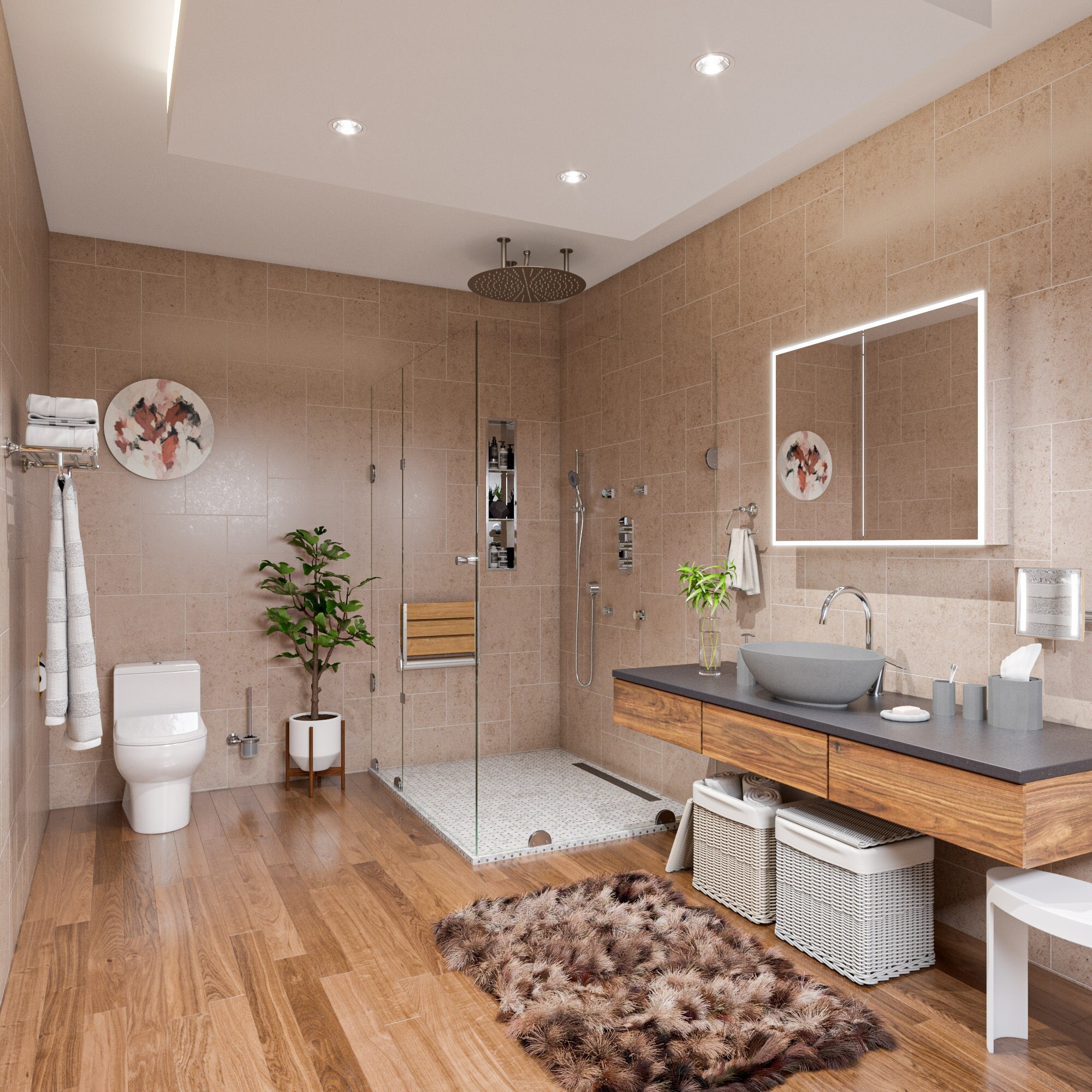 ALFI RAIN24R-BSS Fixed-Showerhead - View #9