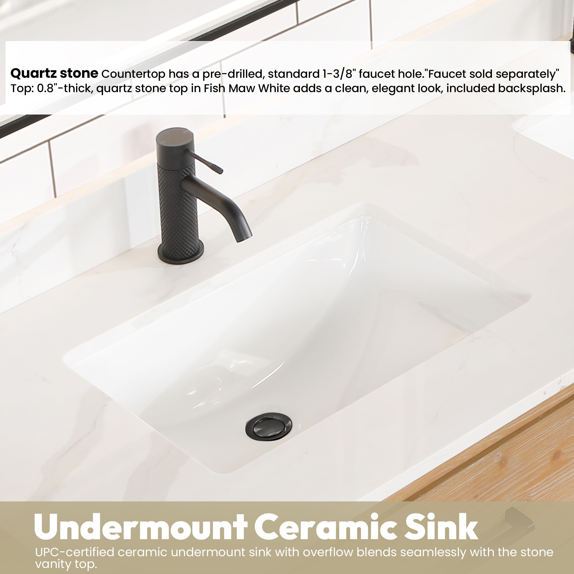 Vinnova 706660M-FN-BK Bath-Vanity-Combo - View #8