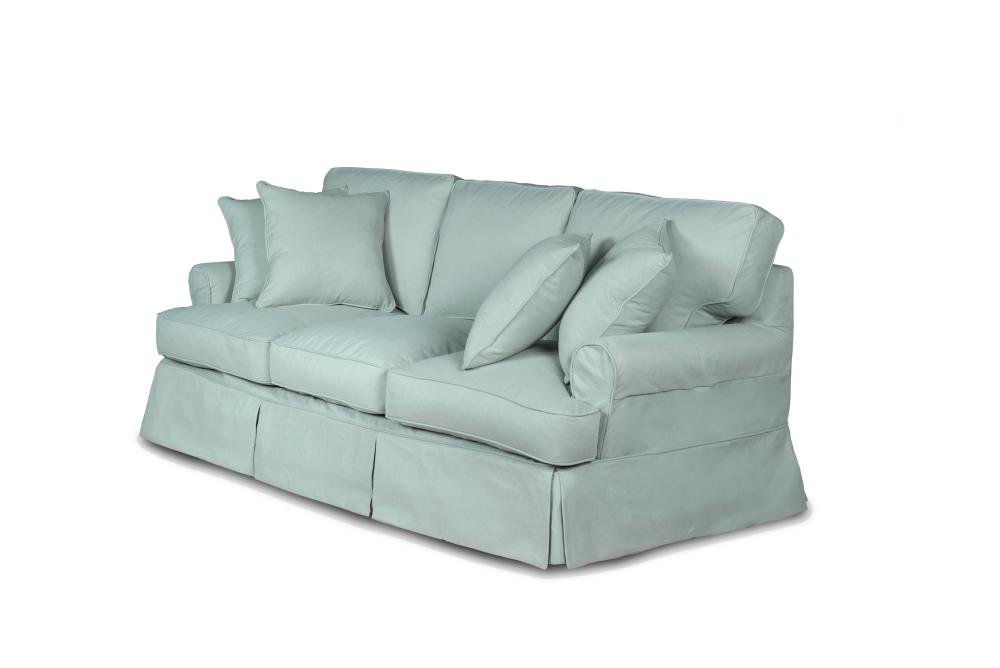 Sunset Trading SU-117600-391043 Horizon Casual Aqua Blue Sofa