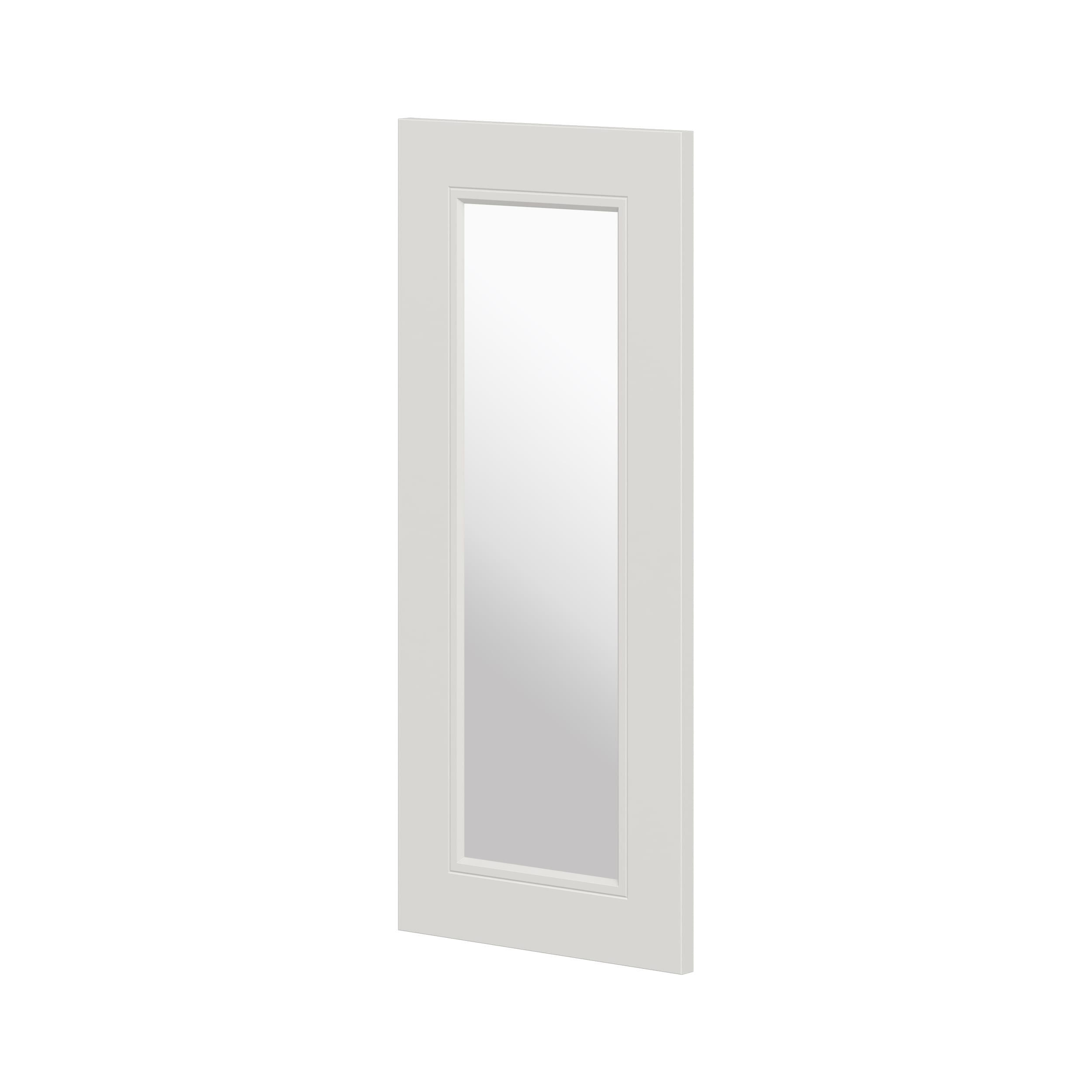 Hugo&Borg DSGDR1330-BE Belcourt 13-in W x 30-in H Painted Light Gray Shaker Base and wall and pantry cabinet doors (Fits 15-in wall box )
