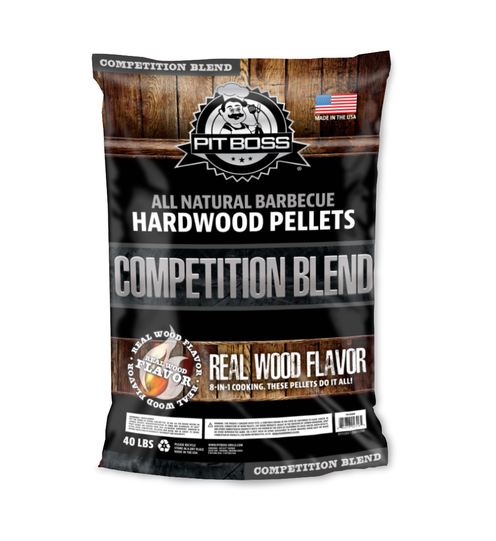 JN Pit Boss BBQ Wood Pellets Competition Blend 40 lbs 2 Pack 