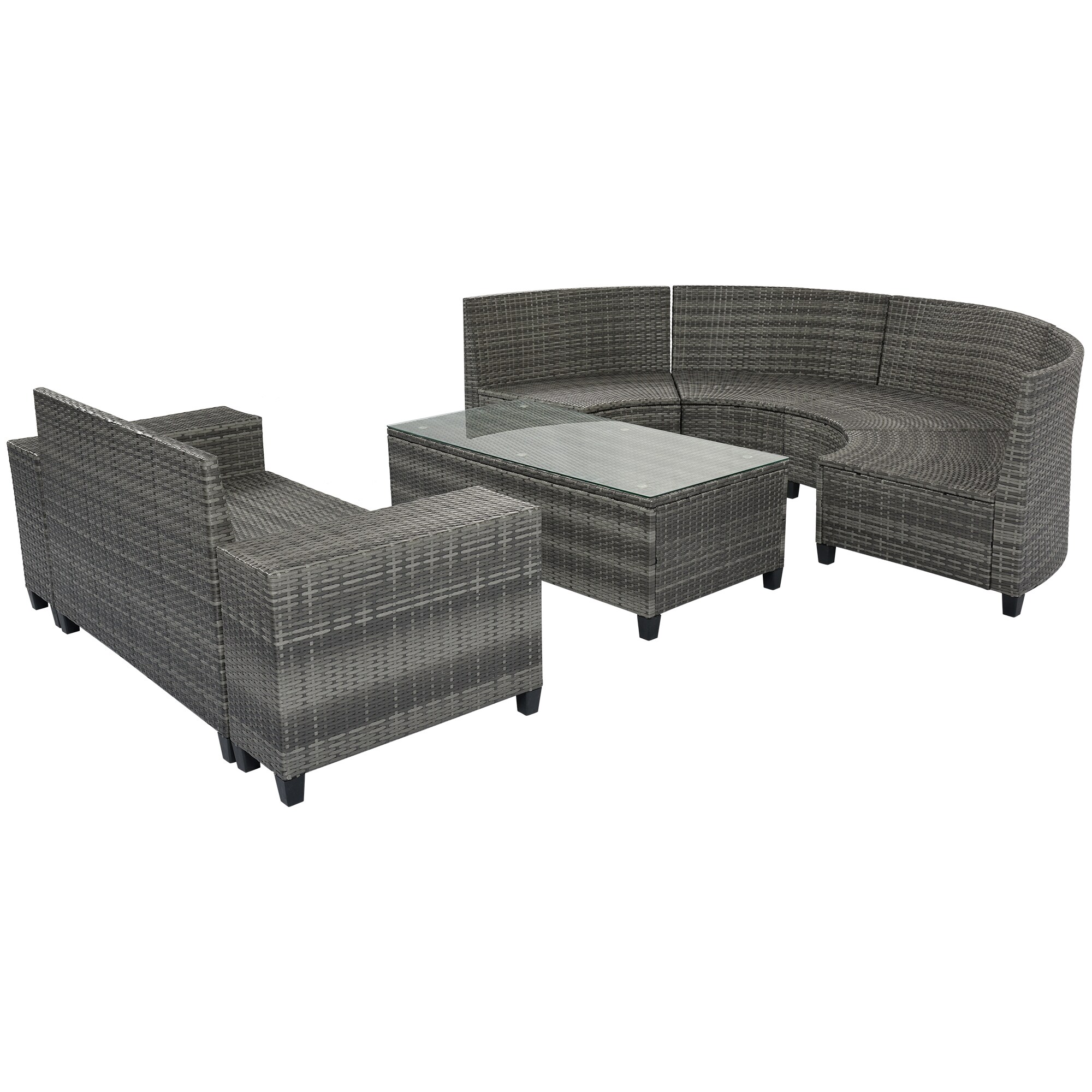 Forclover N7FW-215GR Patio-Conversation-Sets - View #8