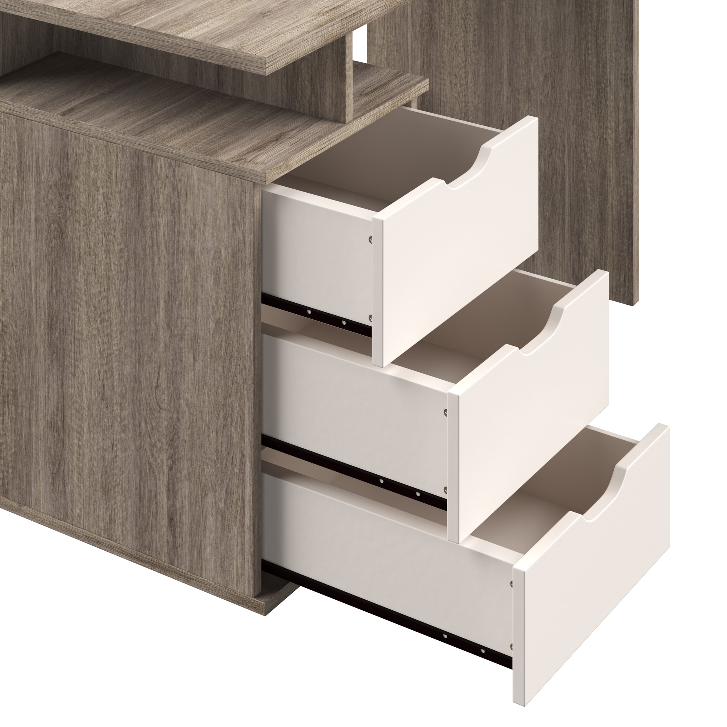 Lavish Home 80-DESK-WD-DL desks - View #8