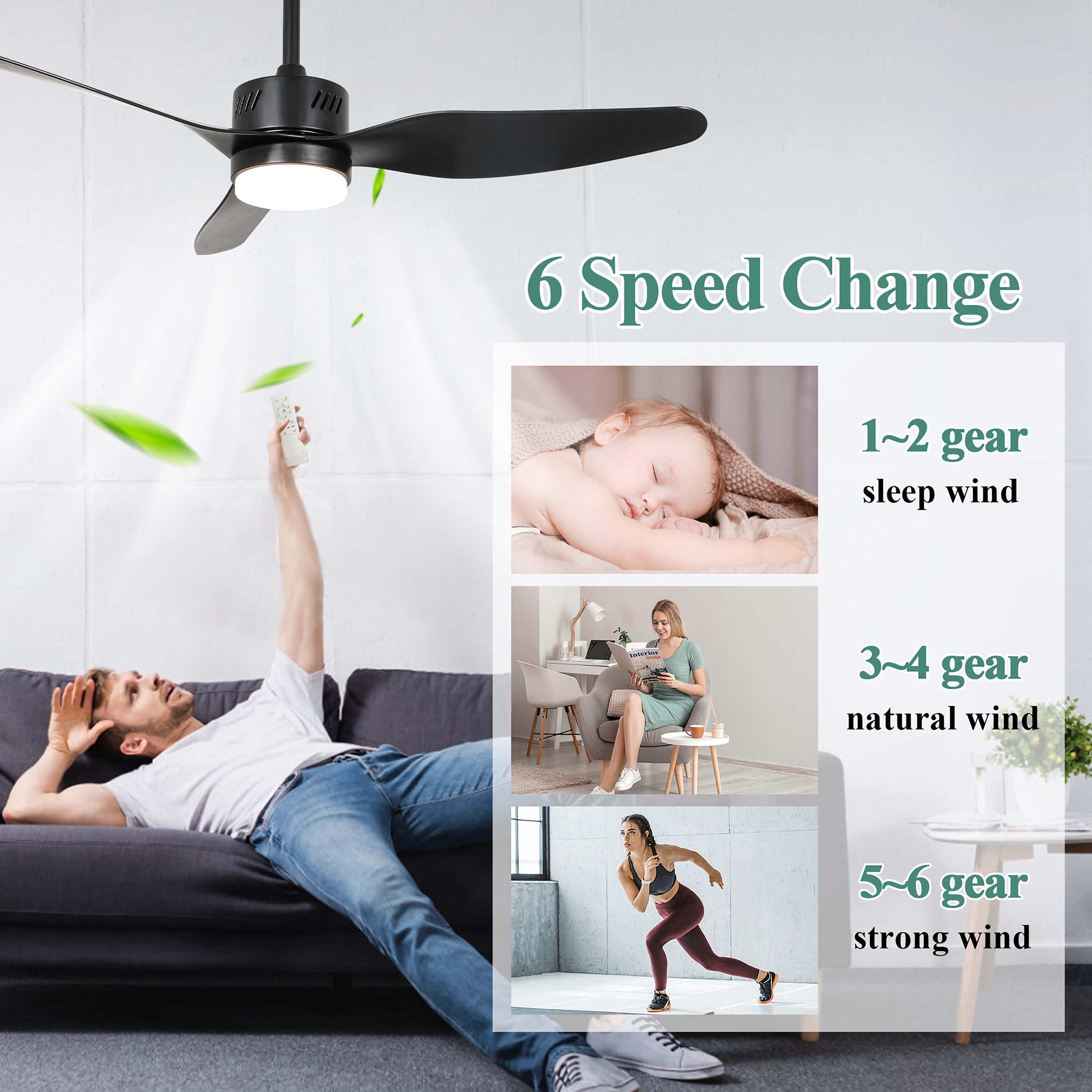 Cusp Barn CS46DC02GED Ceiling-Fans - View #6