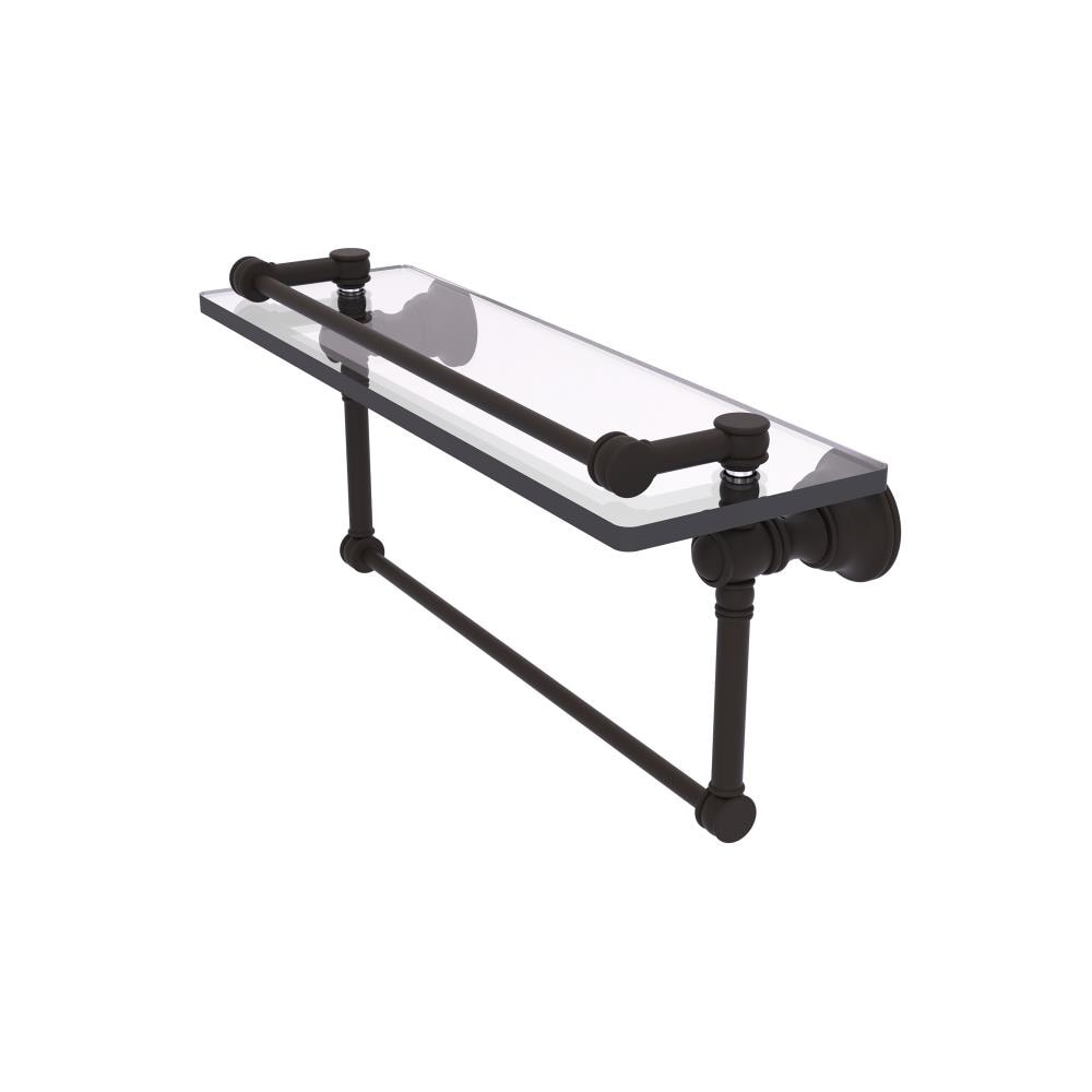 Allied Brass CL-1-16TB-GAL-ORB Carolina Oil Rubbed Bronze Wall mount Bathroom Shelf ( 16-in x 7.4-in x 5-in )