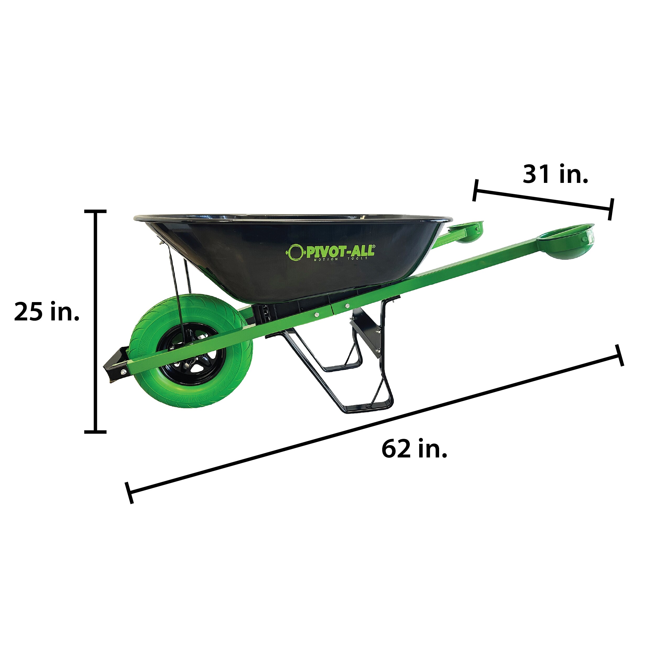 Pivot-All Motion Tools PVTWB6CUF wheelbarrow - View #14