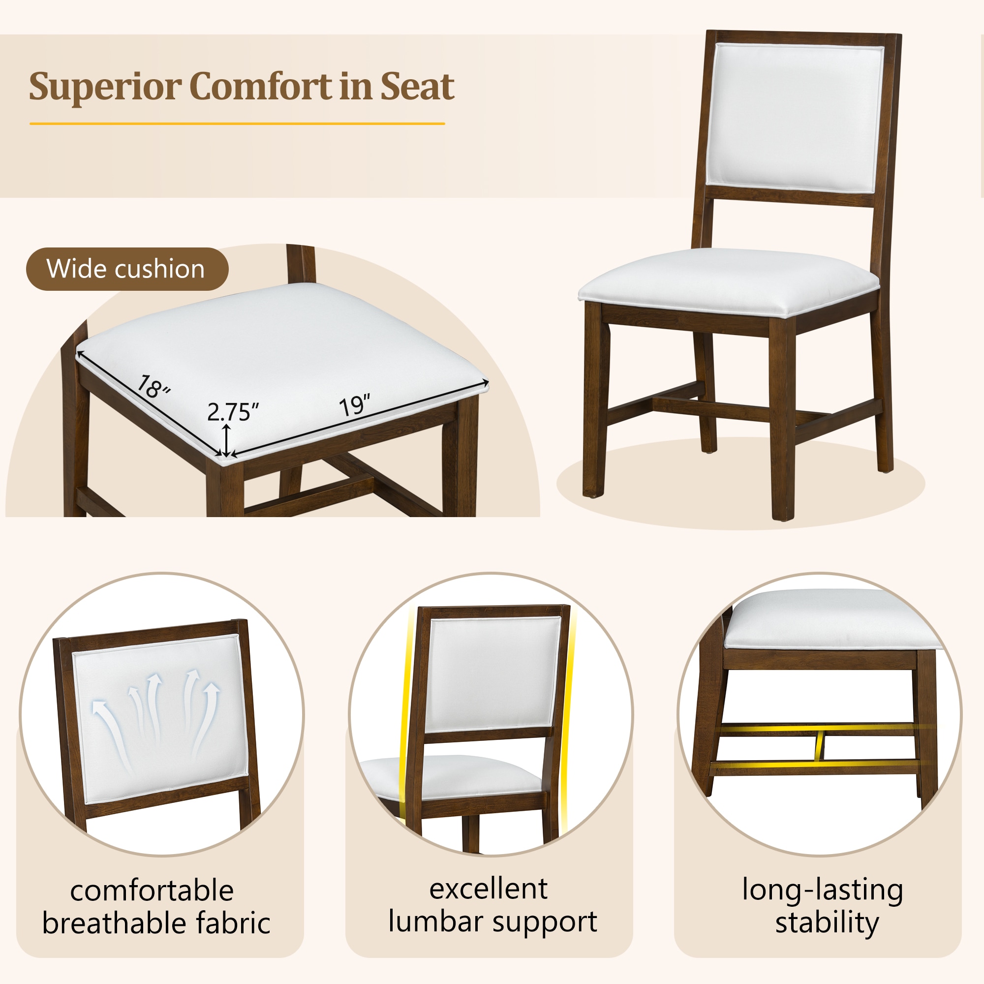 Clihome CL-RT3-BBKBG703OG Dining-Sets - View #8