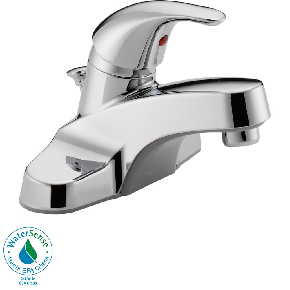 Elegant Core Single-Handle Chrome Bathroom Faucet with ADA Compliance