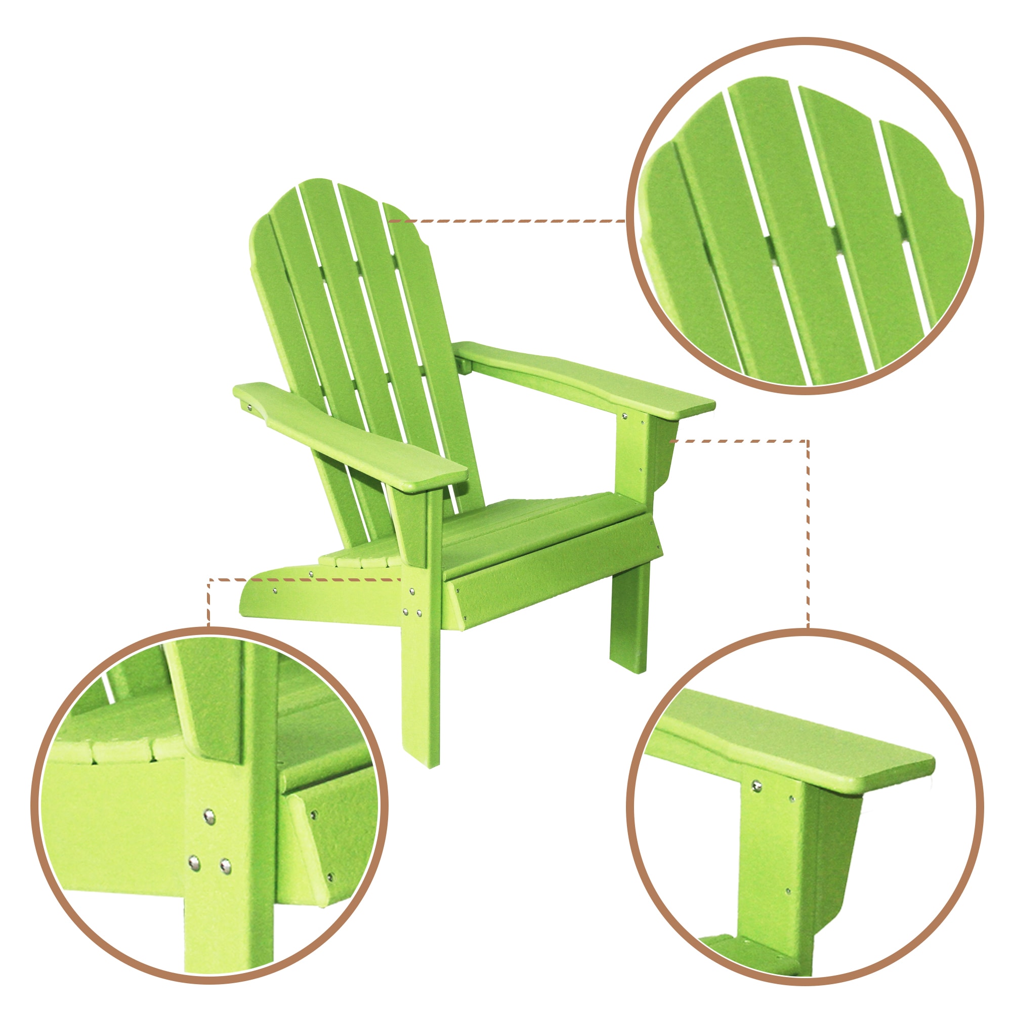 ResinTeak RSTK-ADI-APL Patio-Chairs - View #5