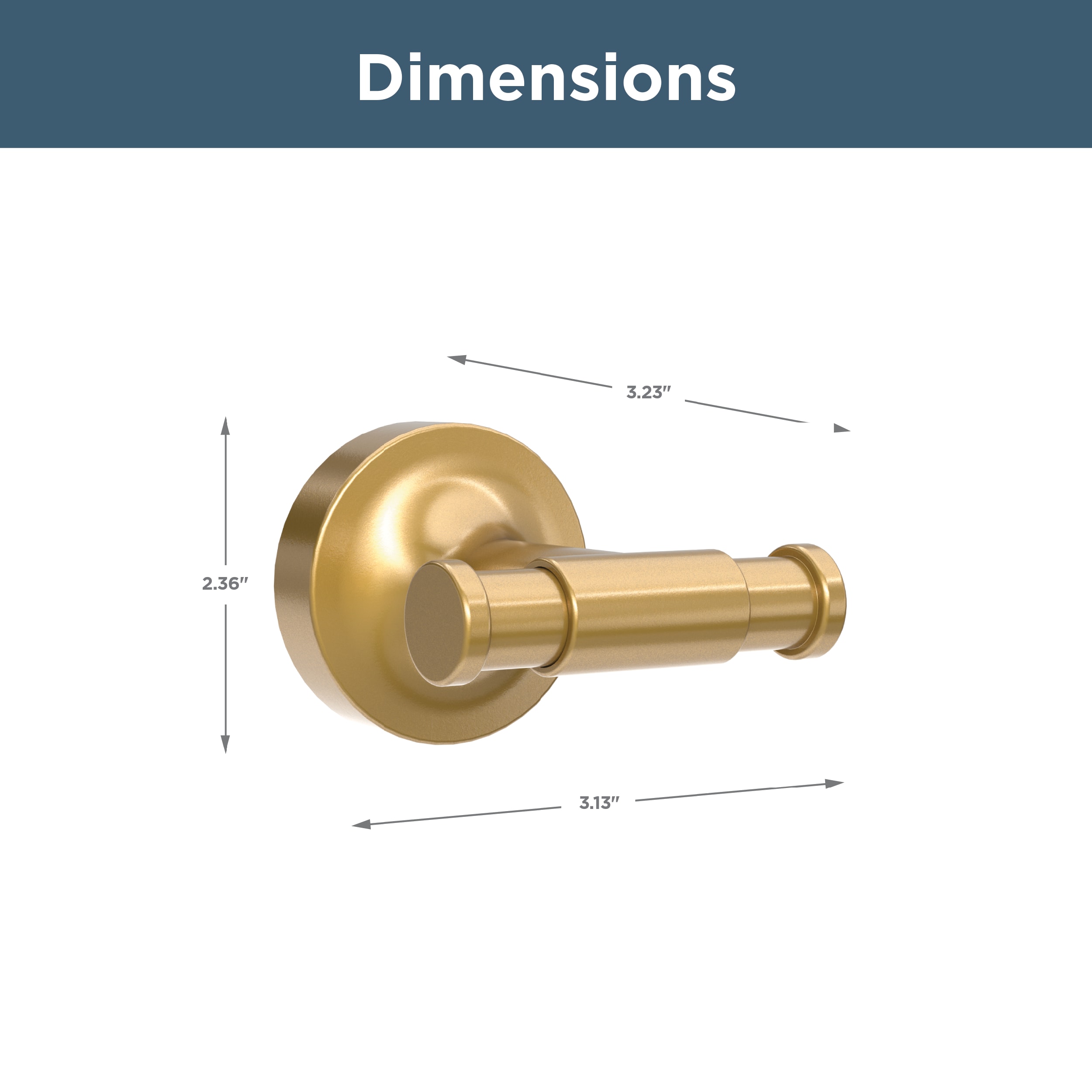 Franklin Brass VOI35-BB Robe-Hooks - View #5