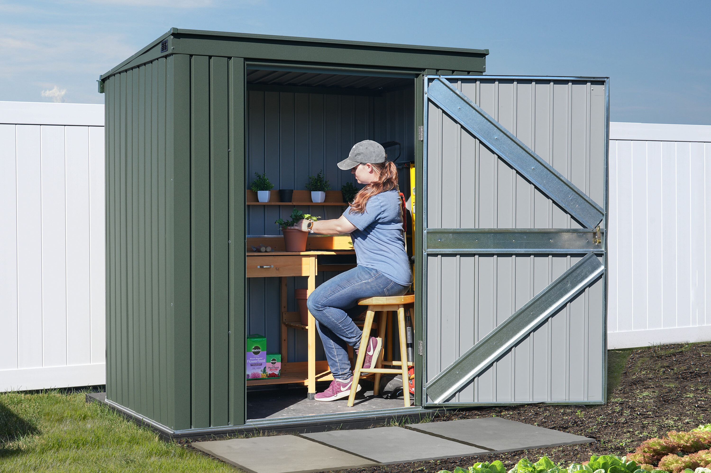 Scotts STTEP64 Metal-Storage-Buildings-Sheds - View #8