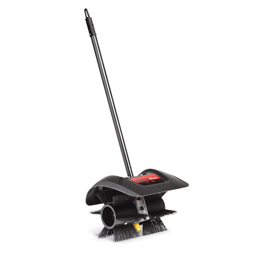 Costway Electric Weed Sweeper Cordless Paving Grout Cleaner Patio w/ Nylon&  Steel Brush 