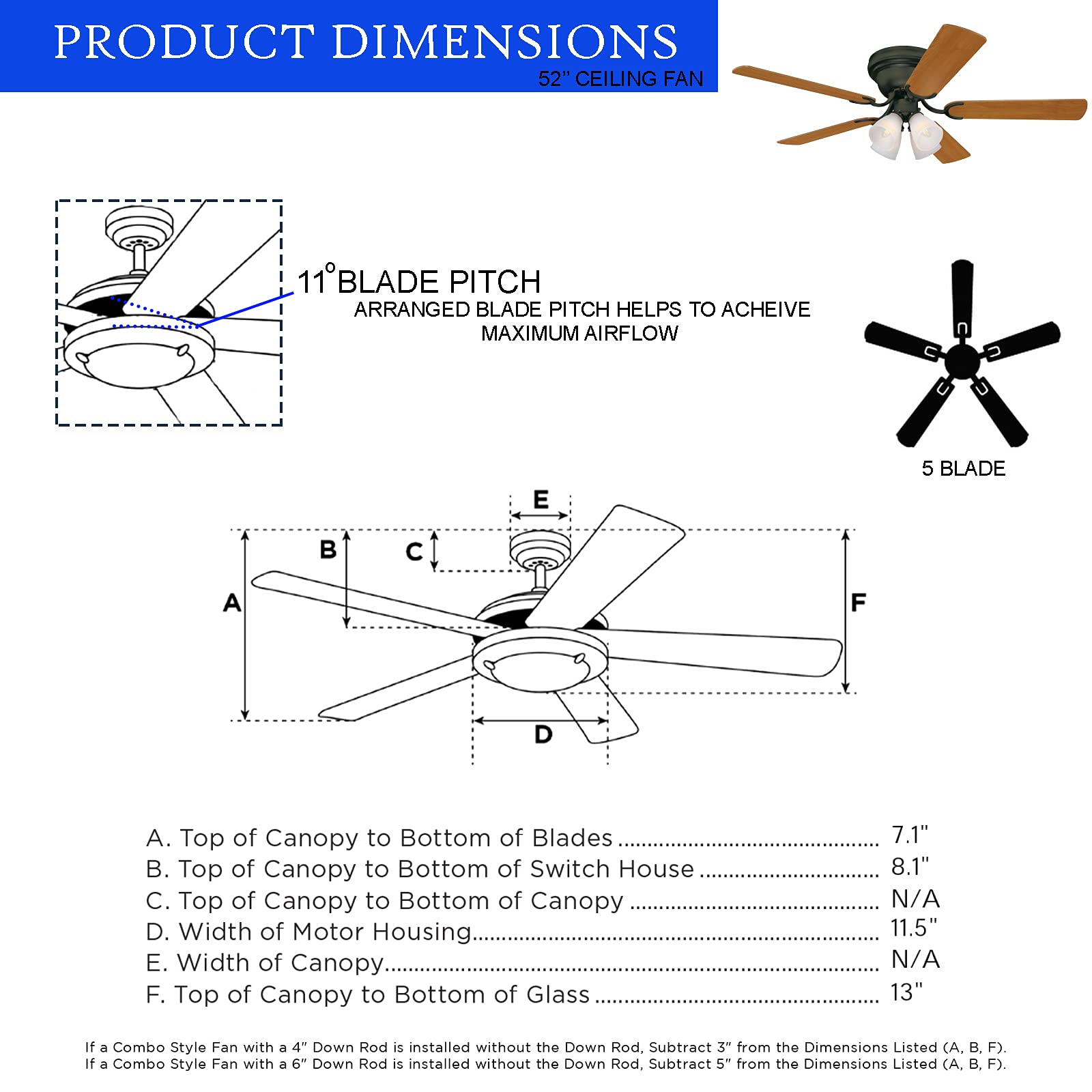 Ciata 42245L Ceiling-Fans - View #10