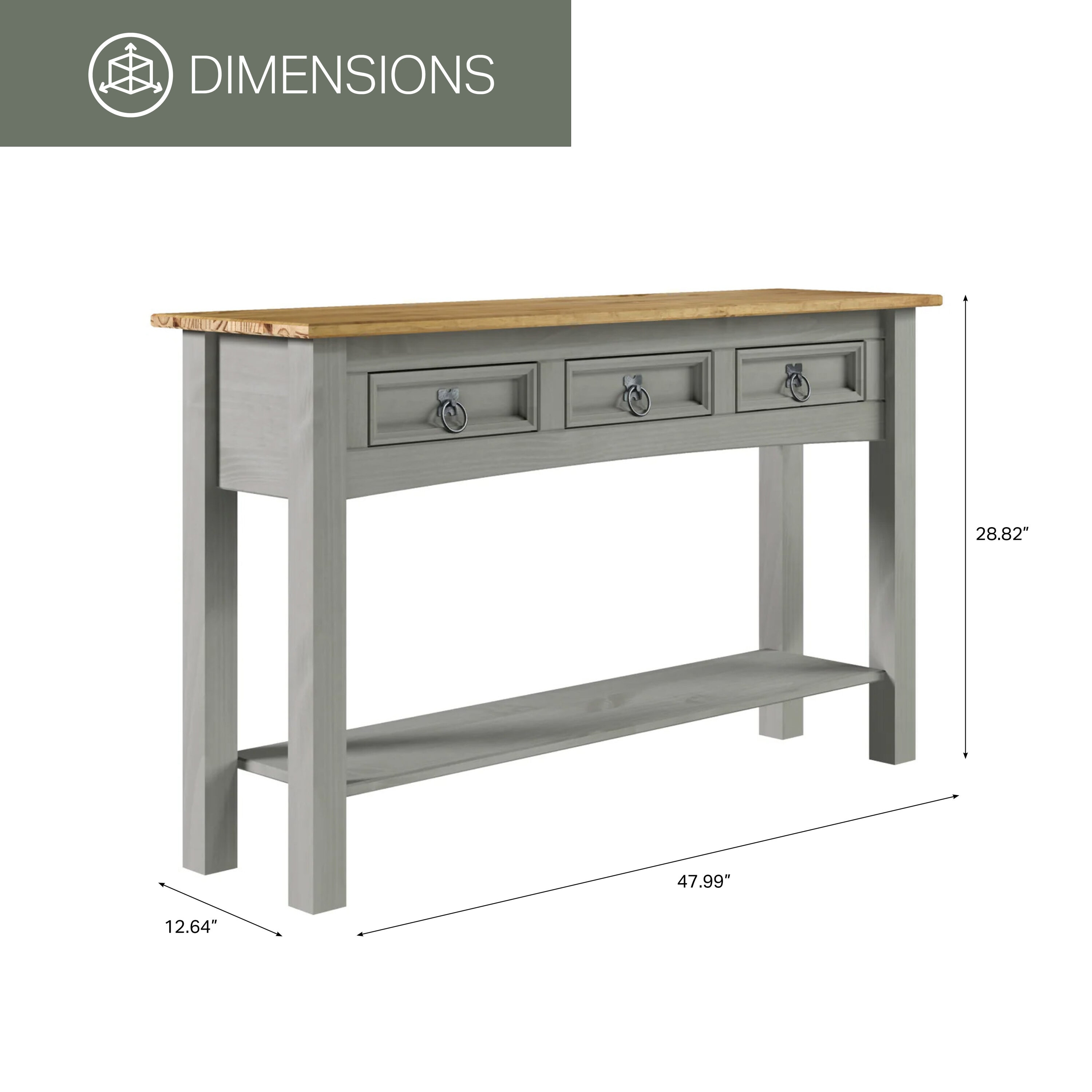 OSHOME COG933 Console-Sofa-Tables - View #4