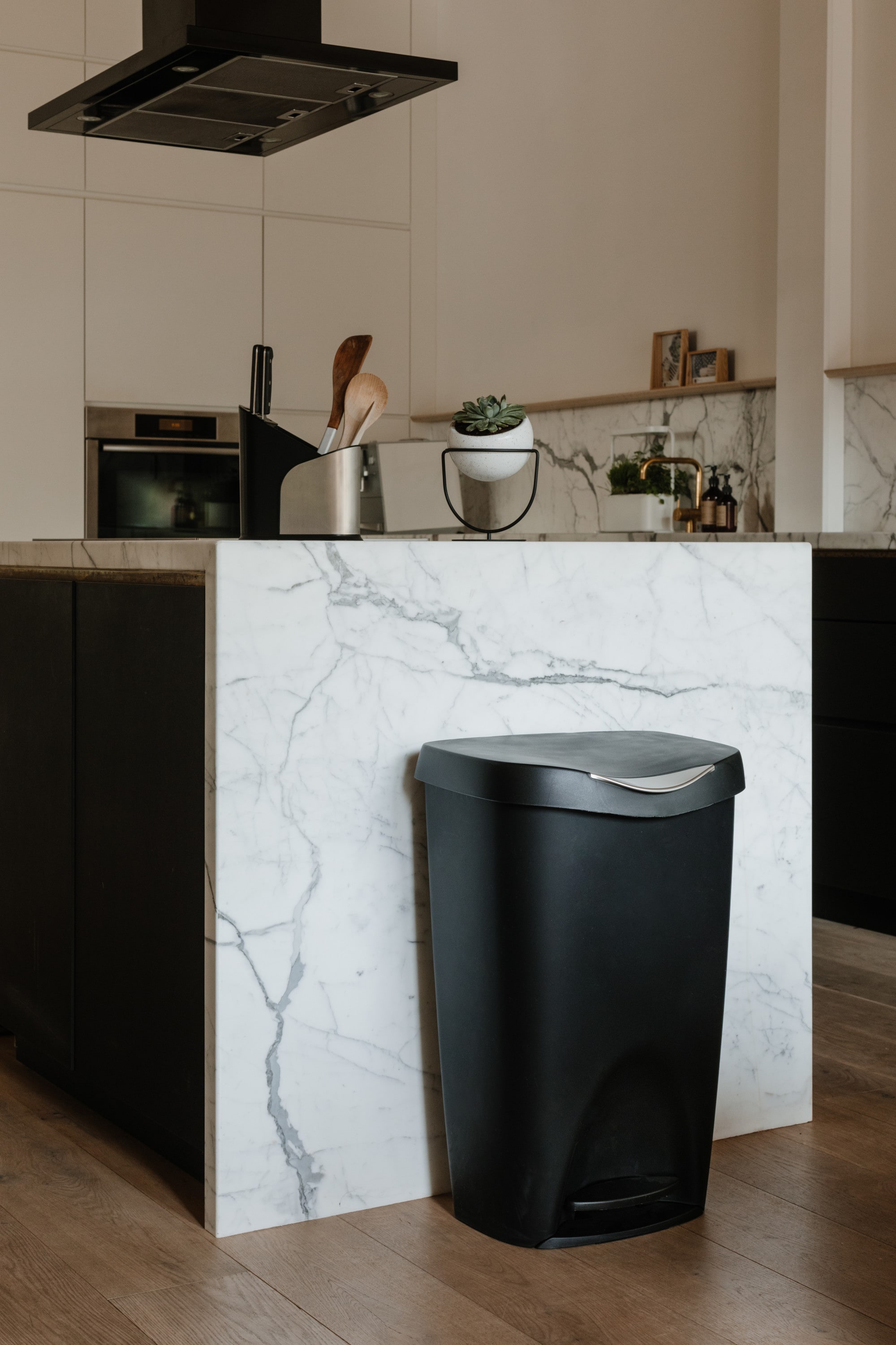 Chic Kitchen Trash Cans — Probably This