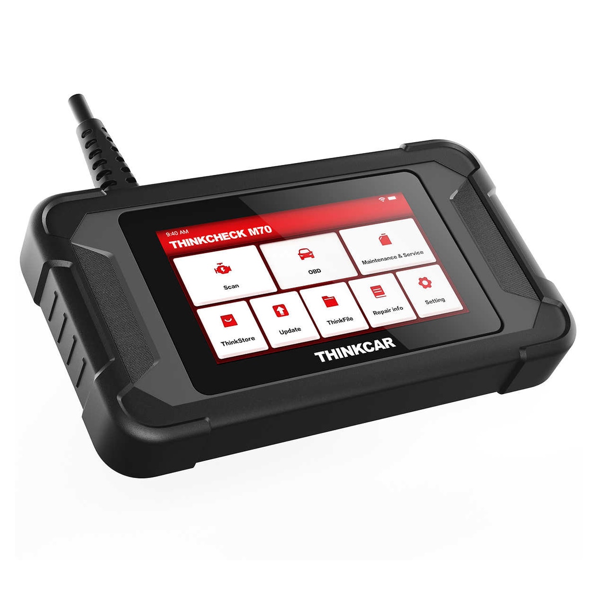 THINKCHECK M70 - 5 Full System OBD2 Scanner Car Code Reader Tablet  Comprehensive Vehicle Diagnostic Scan Tool