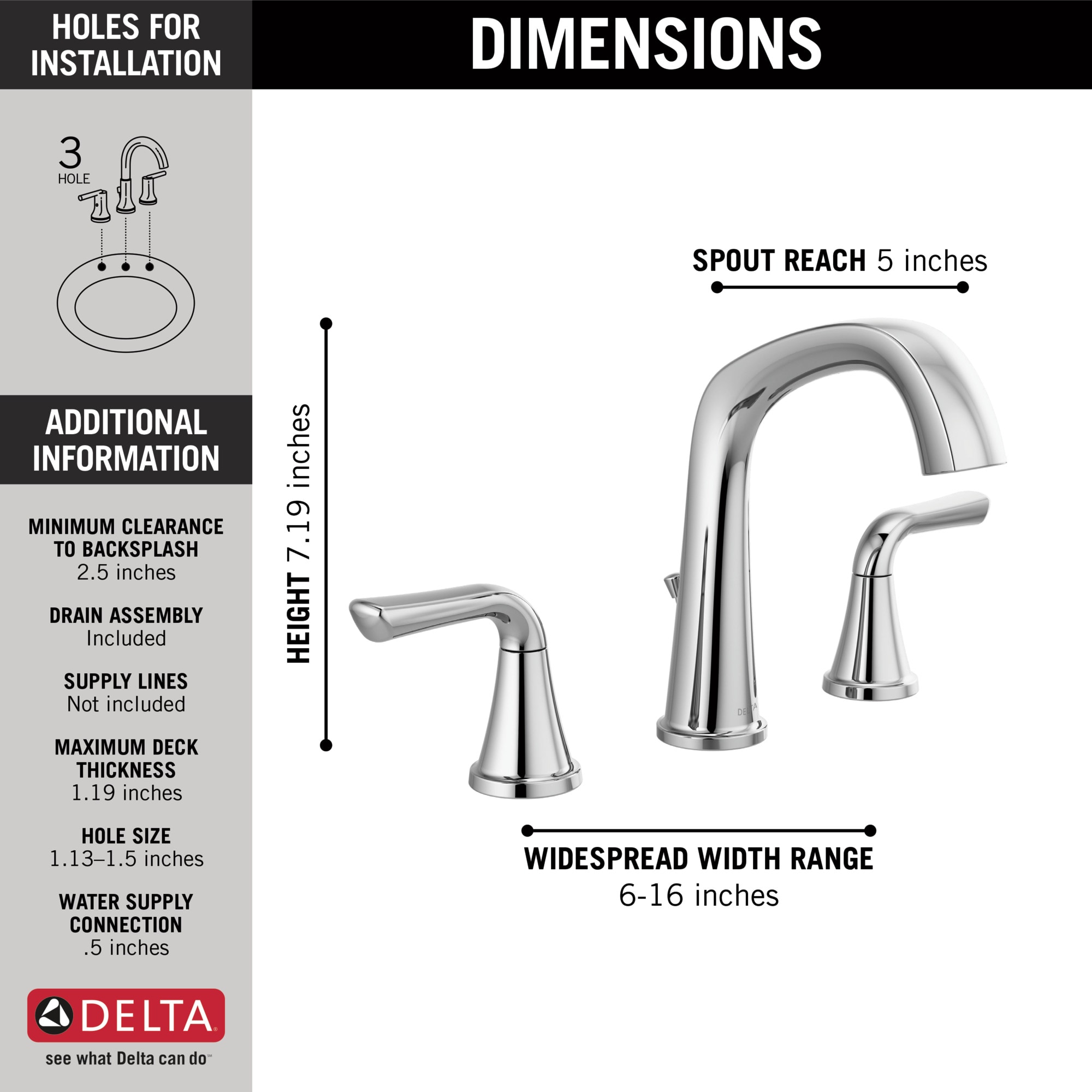 Delta 35890LF Lavatory-Faucets - View #3