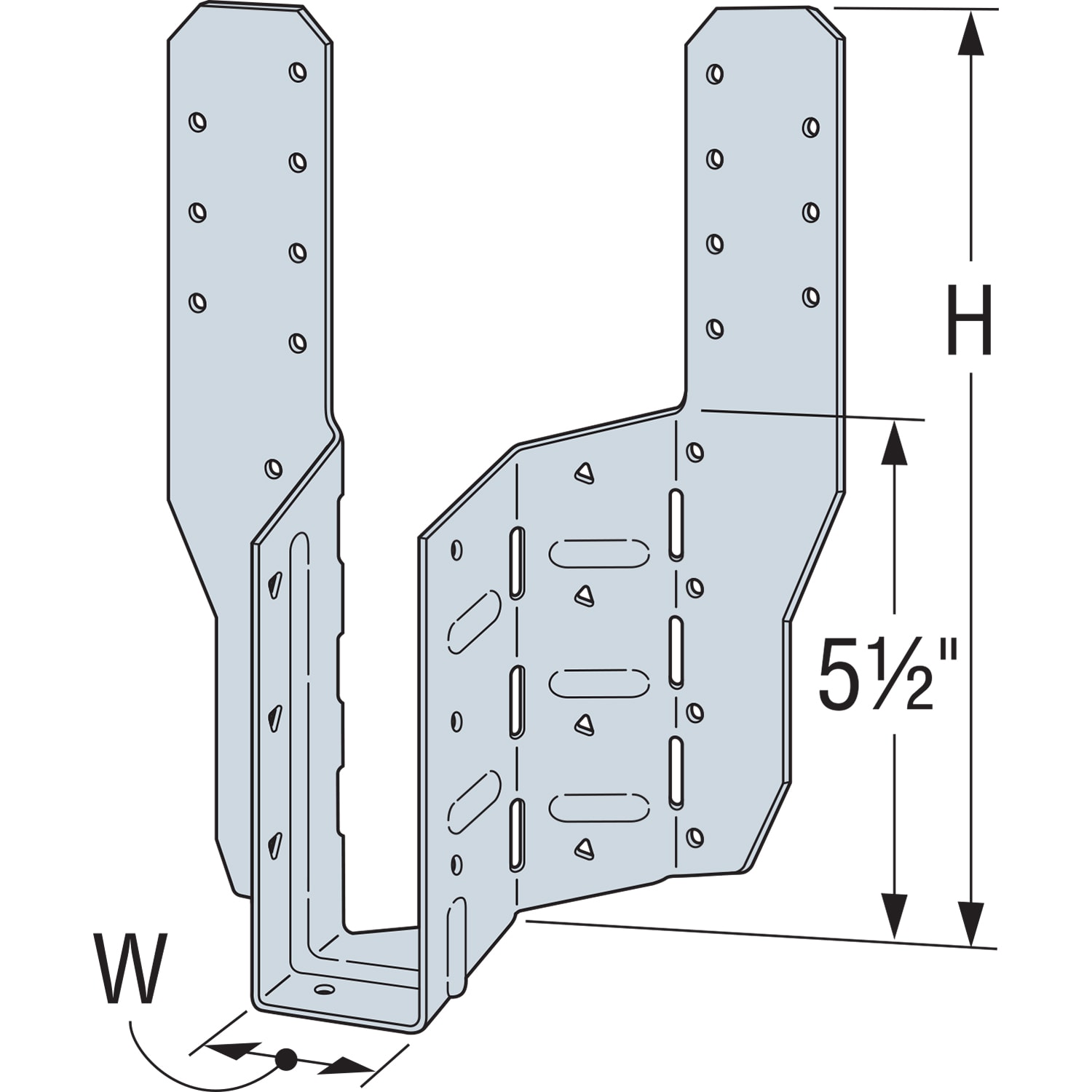 Simpson Strong-Tie THASL29 Joist-Hangers - View #2